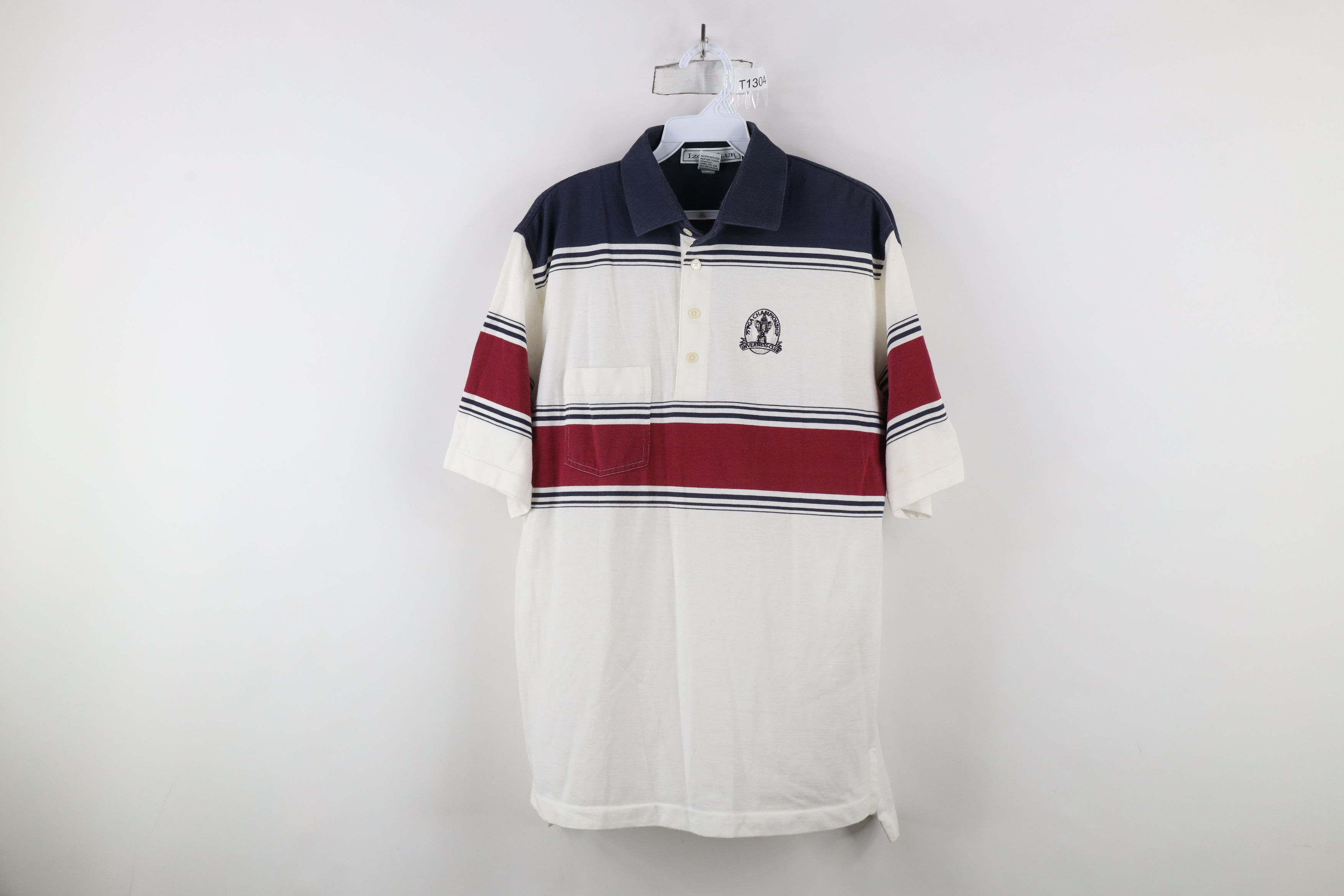 Izod × Vintage Vintage 90s Izod Championship Inverness Club Golf Polo Shirt Size US M / EU 48-50 / 2 - 1 Thumbnail
