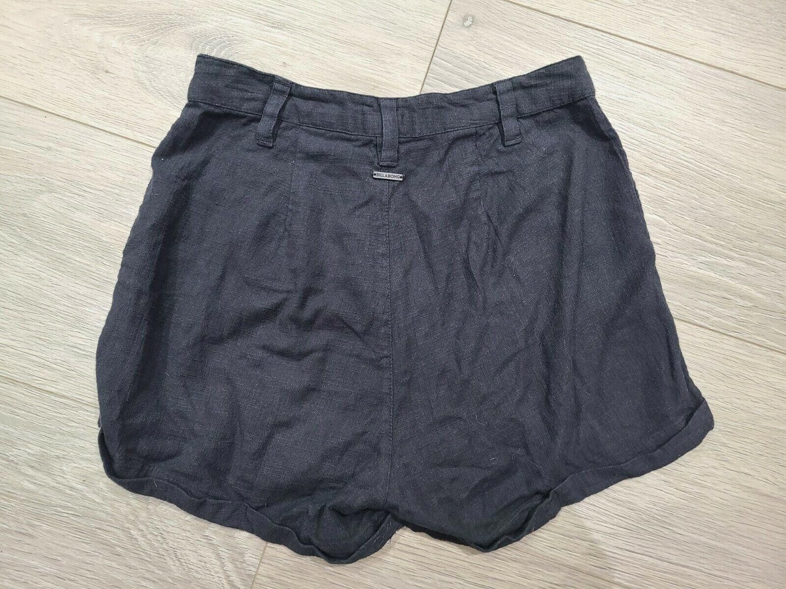 Billabong Billabong Shorts Size 27 Black Knit high waist Size 27" / US 4 / IT 40 - 5 Thumbnail