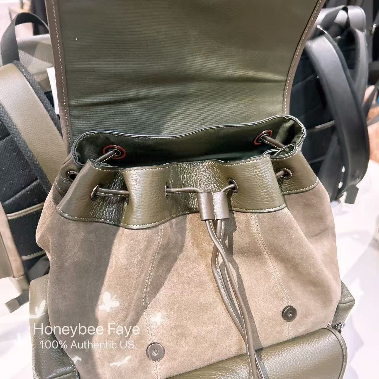 Coach NWT Coach MEN's Sprint Backpack CCG12 suede 2025 Fall🔥🔥 Size ONE SIZE - 4 Thumbnail