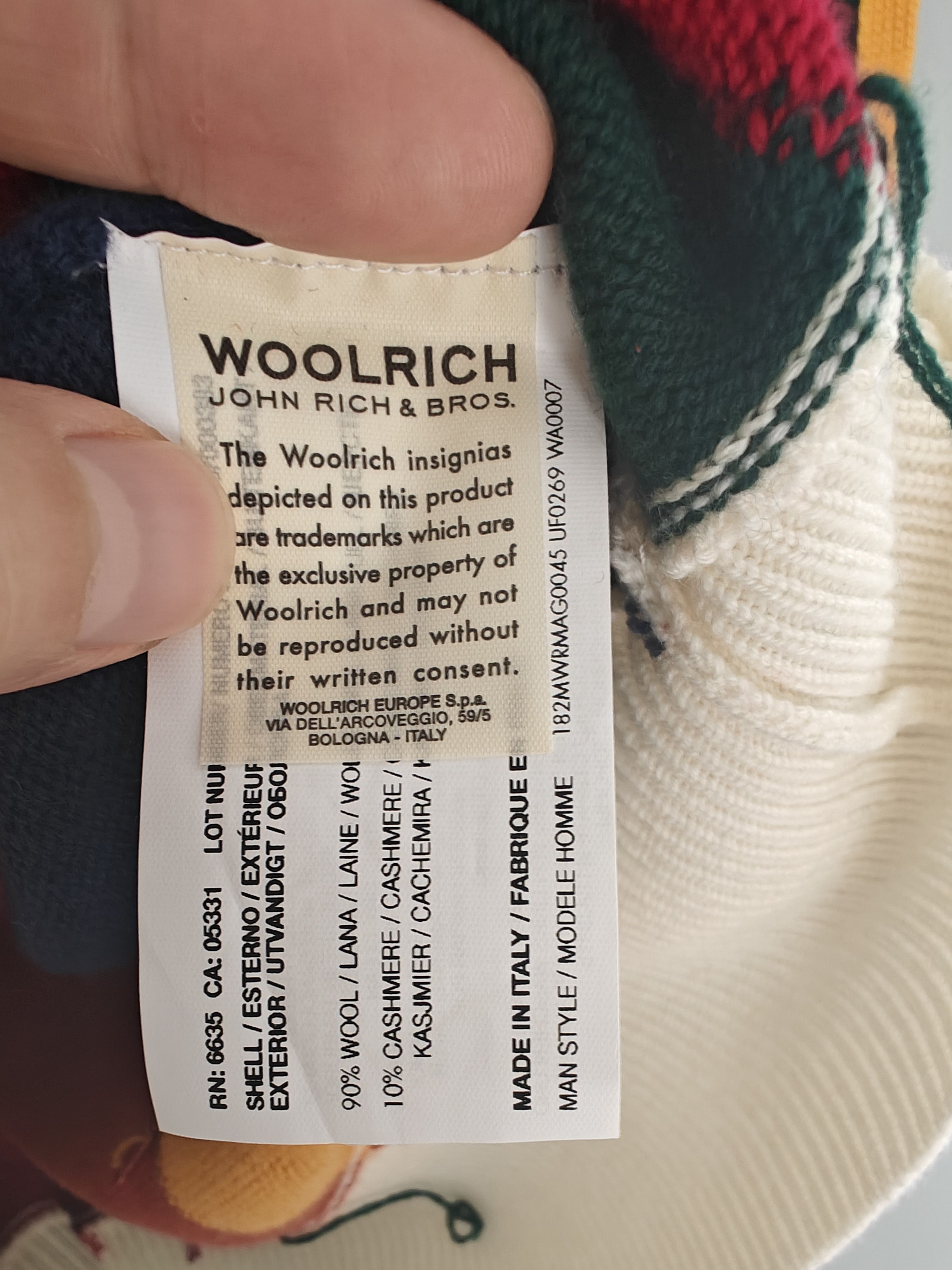 Aime Leon Dore × Woolrich Woolen Mills ALD x Woolrich wool/cashmere sweater S NWOT made in Italy Size US S / EU 44-46 / 1 - 4 Thumbnail