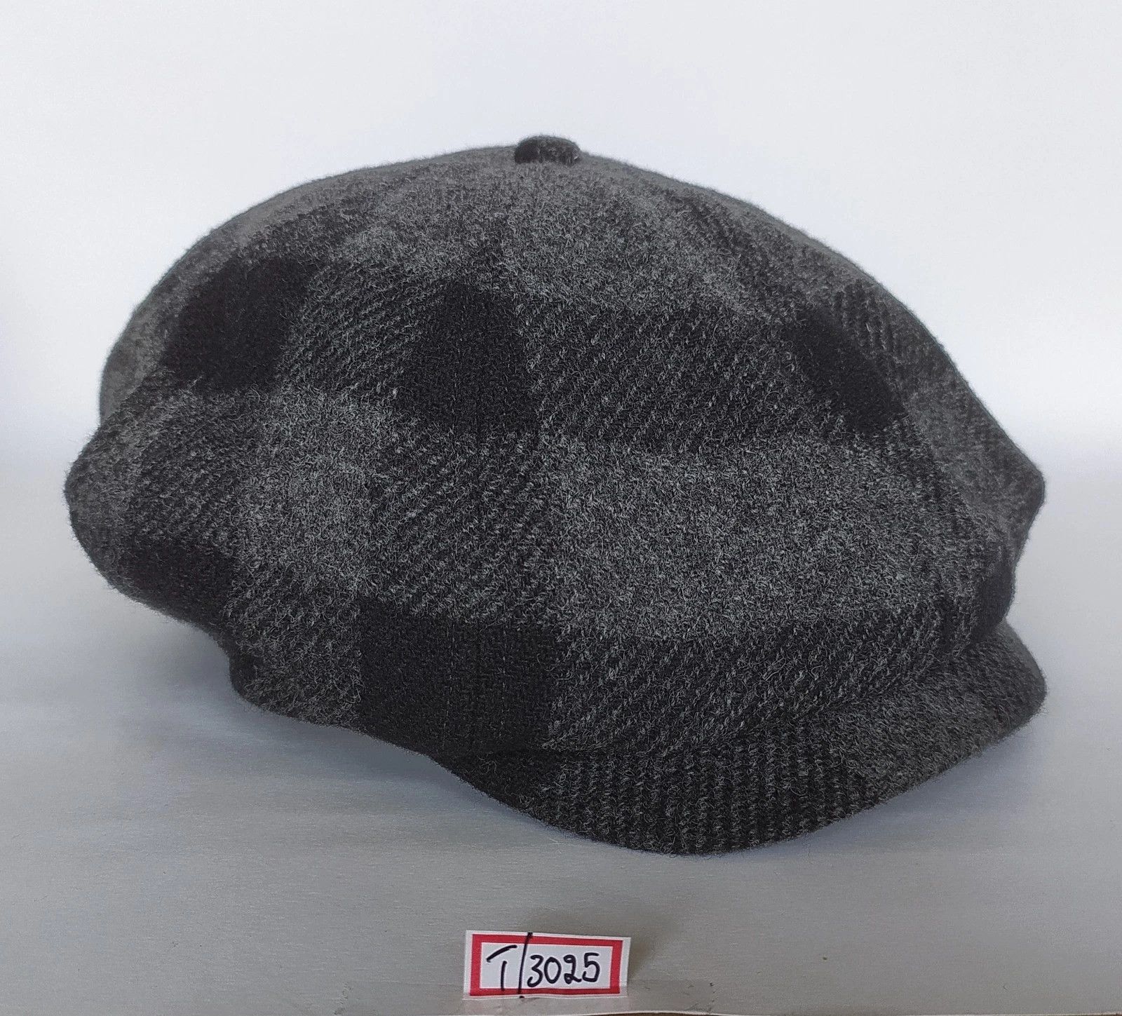 RRL Ralph Lauren DOUBLE RL Plaid Wool Twill Newsboy Cap T/3025 Size ONE SIZE - 10 Thumbnail