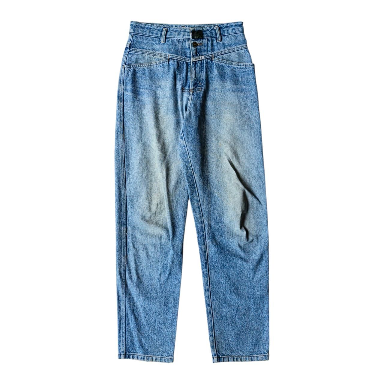 Marithe + Francois Girbaud Rare Marithe Francois Girbaud Blue Wash Denim Jeans Size US 29 - 1 Thumbnail
