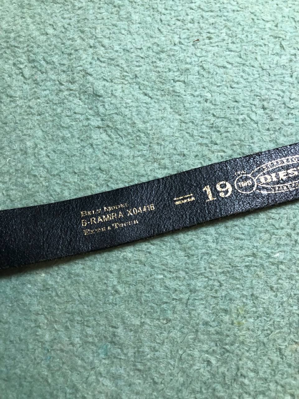 Diesel Diesel Vintage Belt Distressed Crashed Y2K Size ONE SIZE - 6 Thumbnail