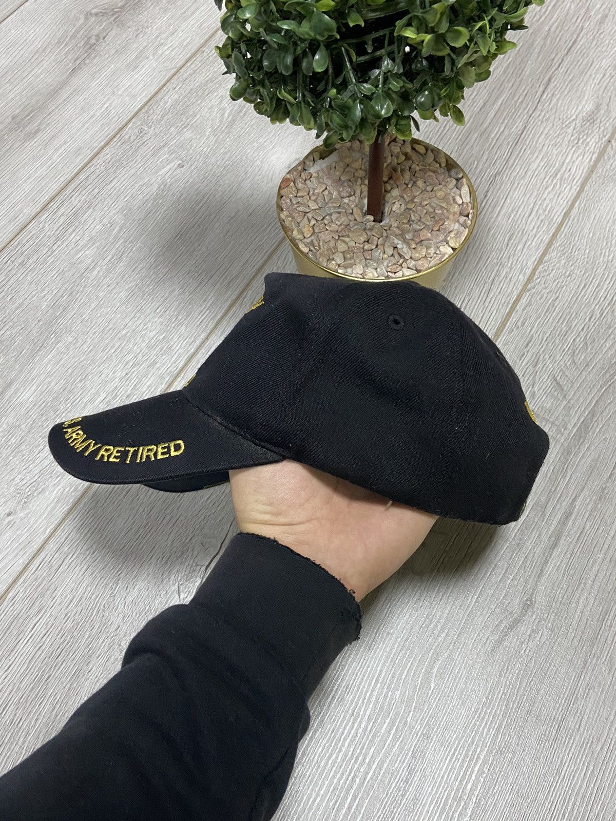 Vintage USA army retired vintage big logo cap Size ONE SIZE - 4 Thumbnail