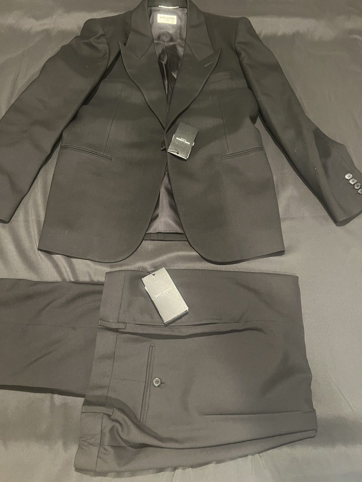 Saint Laurent Paris Saint Laurent mens suit. 52/42. $4400 Size 42R - 2 Thumbnail
