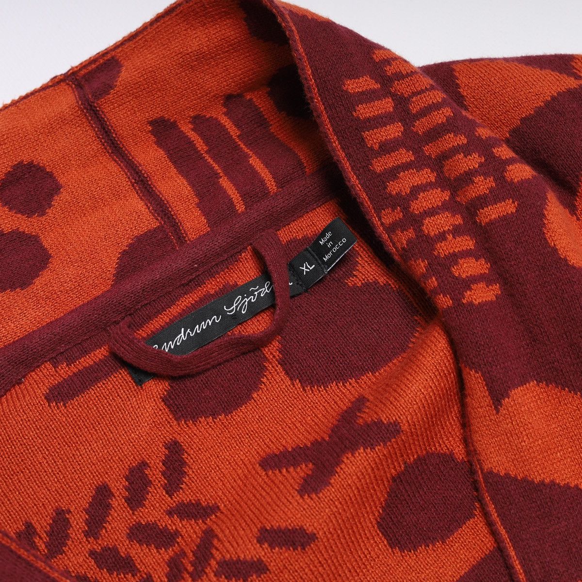 Gudrun Sjoden Gudrun Sjoden Cotton Long Cardigan Dress Coat Printed Flower Size XL / US 12-14 / IT 48-50 - 10 Thumbnail