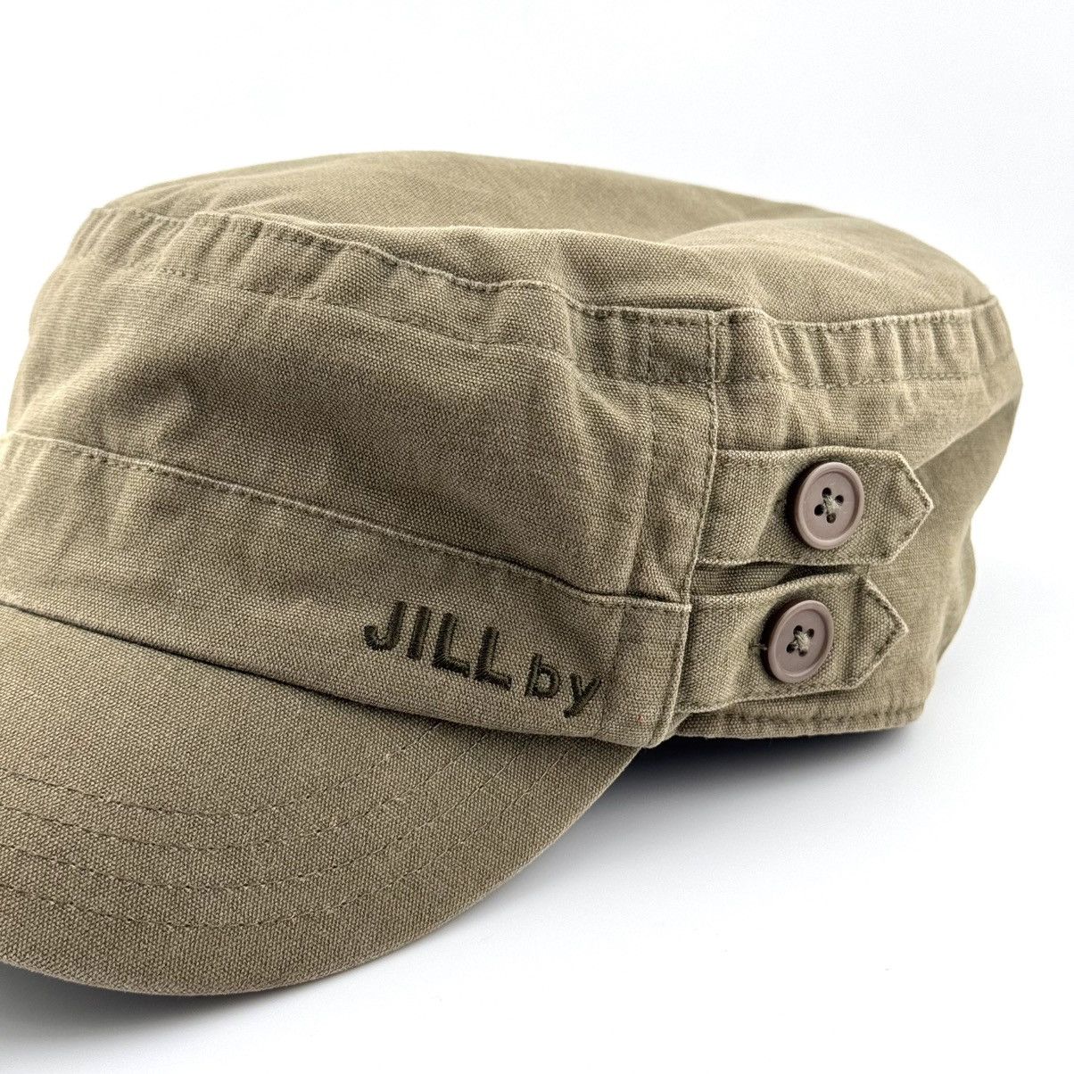 Jil Stuart Jill by Jill Stuart Y2K Military Cadet Canvas Patrol Cap Size ONE SIZE - 3 Thumbnail