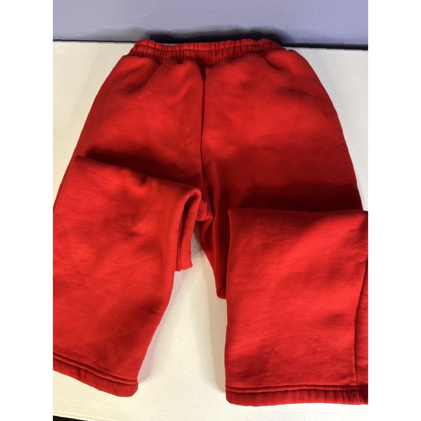 Vintage CMFRT Comfort Straight Leg Red Sweatpants Sweat Unisex Adults M Size 32" / US 10 / IT 46 - 4 Thumbnail