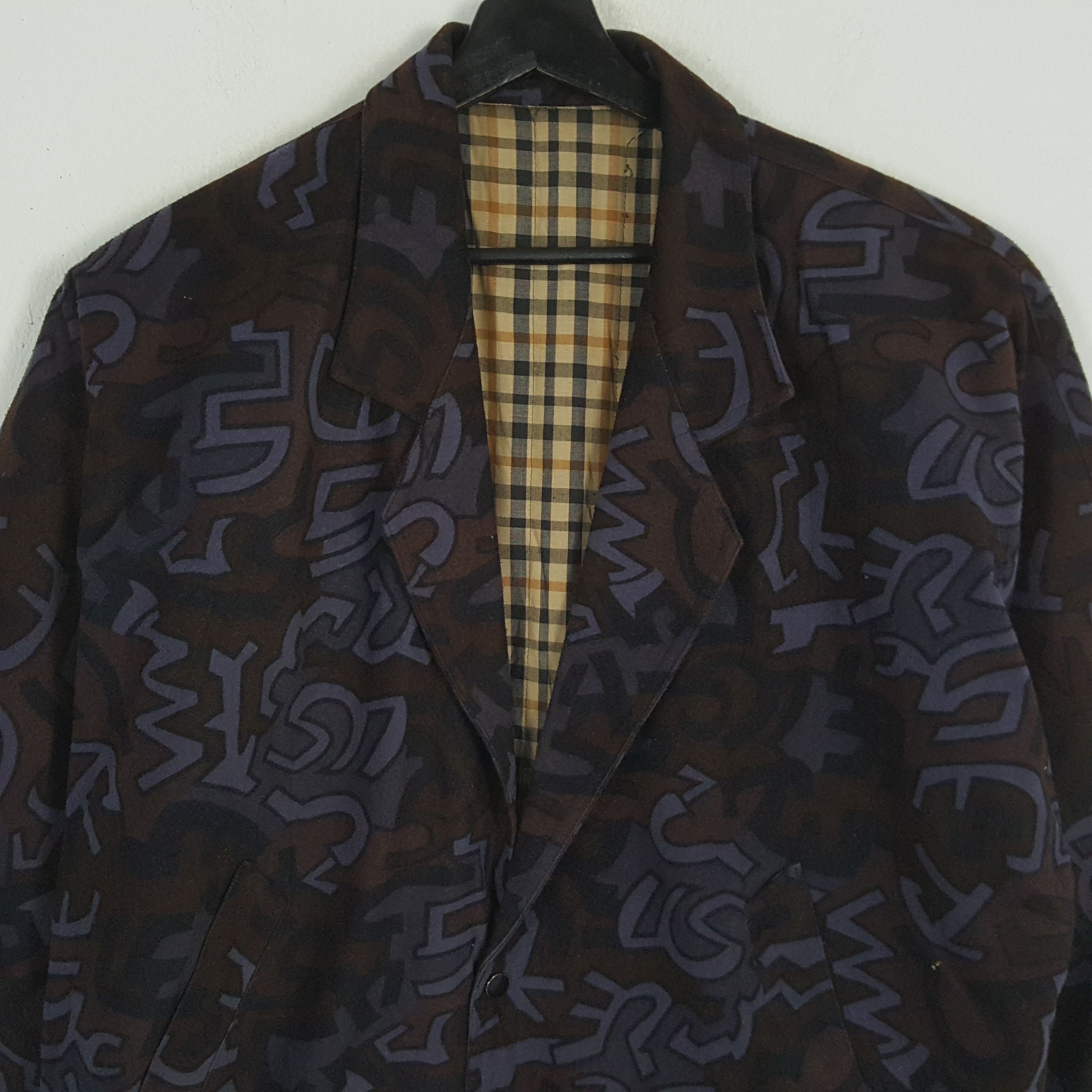 Vintage ART Fashion Style Jacket Nice Design Size US S / EU 44-46 / 1 - 2 Thumbnail
