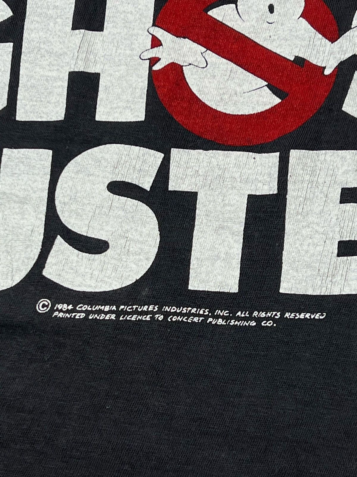 Vintage Vintage 80s ghost busters Movie Promo graphic t shirt rare Size US L / EU 52-54 / 3 - 5 Thumbnail