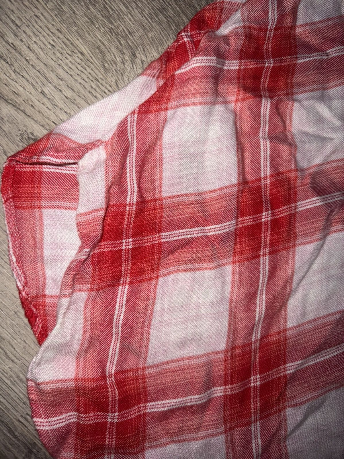Gap GAP - Red and white Soft plaid Long Cami Size S / US 4 / IT 40 - 5 Thumbnail