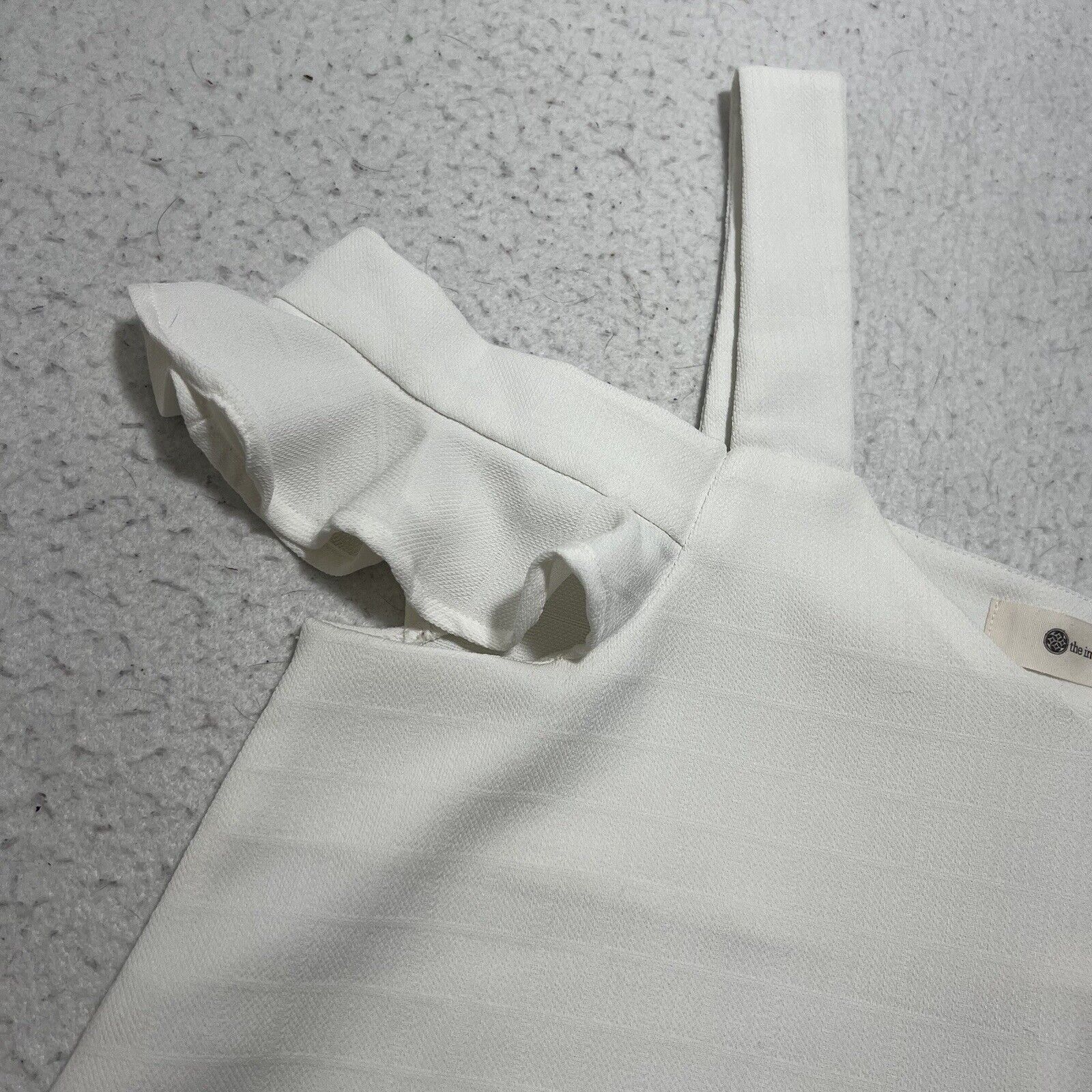 Other Impeccable Pig Small Off The Shoulder Lightweight White Top Size S / US 4 / IT 40 - 6 Thumbnail
