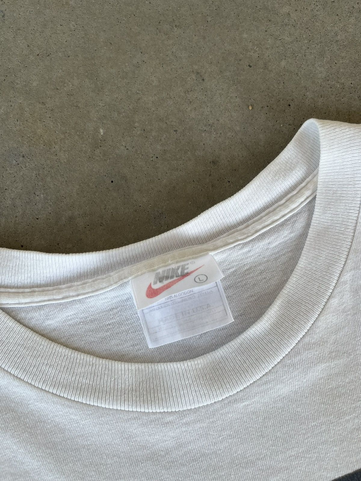 Vintage Vintage 90’s Nike Penny Hardaway Double Action T-Shirt Size US L / EU 52-54 / 3 - 4 Thumbnail