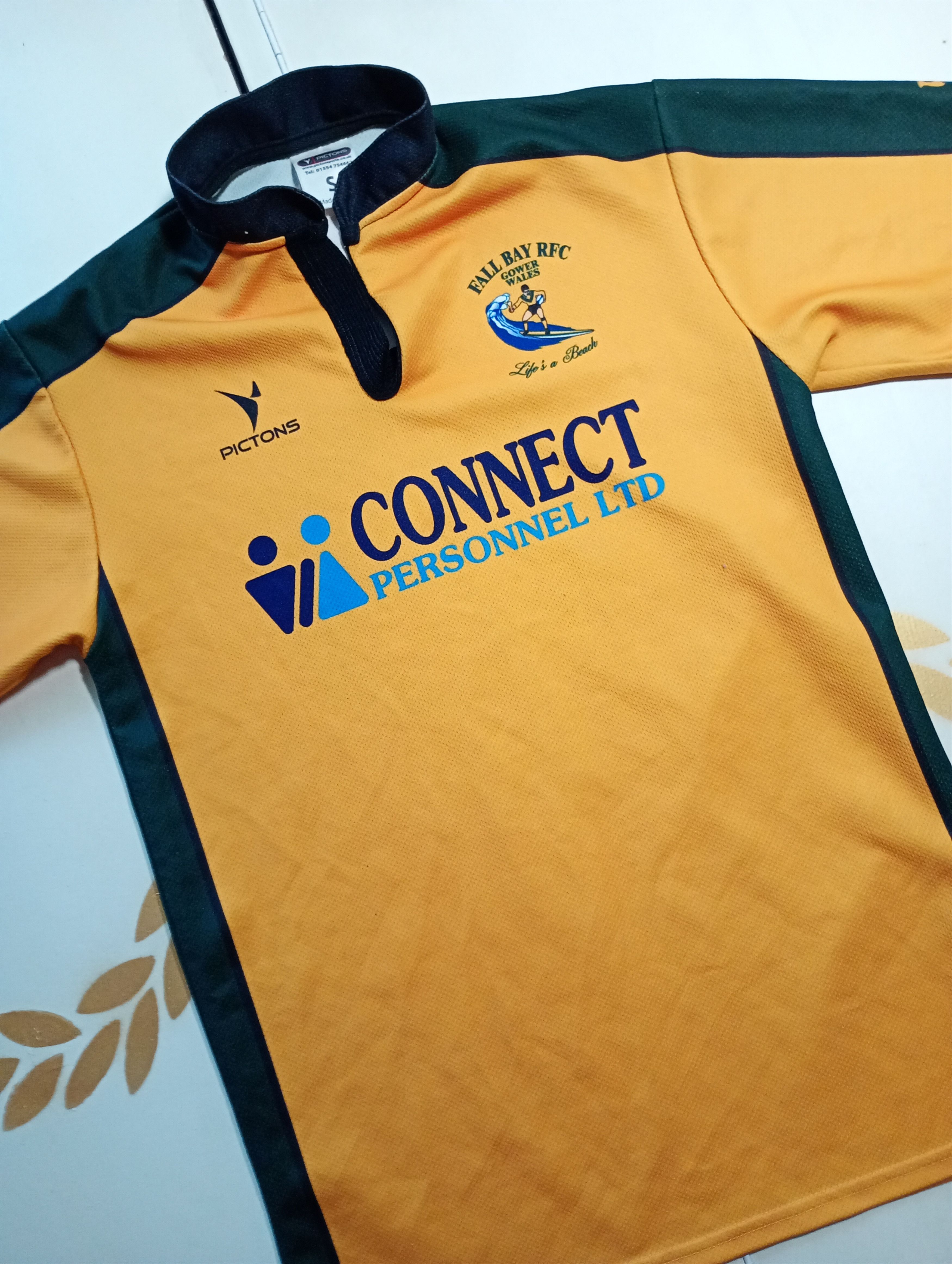 Vintage Pictons Fall Bay RFC Rugby Shirt Vintage Size US S / EU 44-46 / 1 - 5 Thumbnail