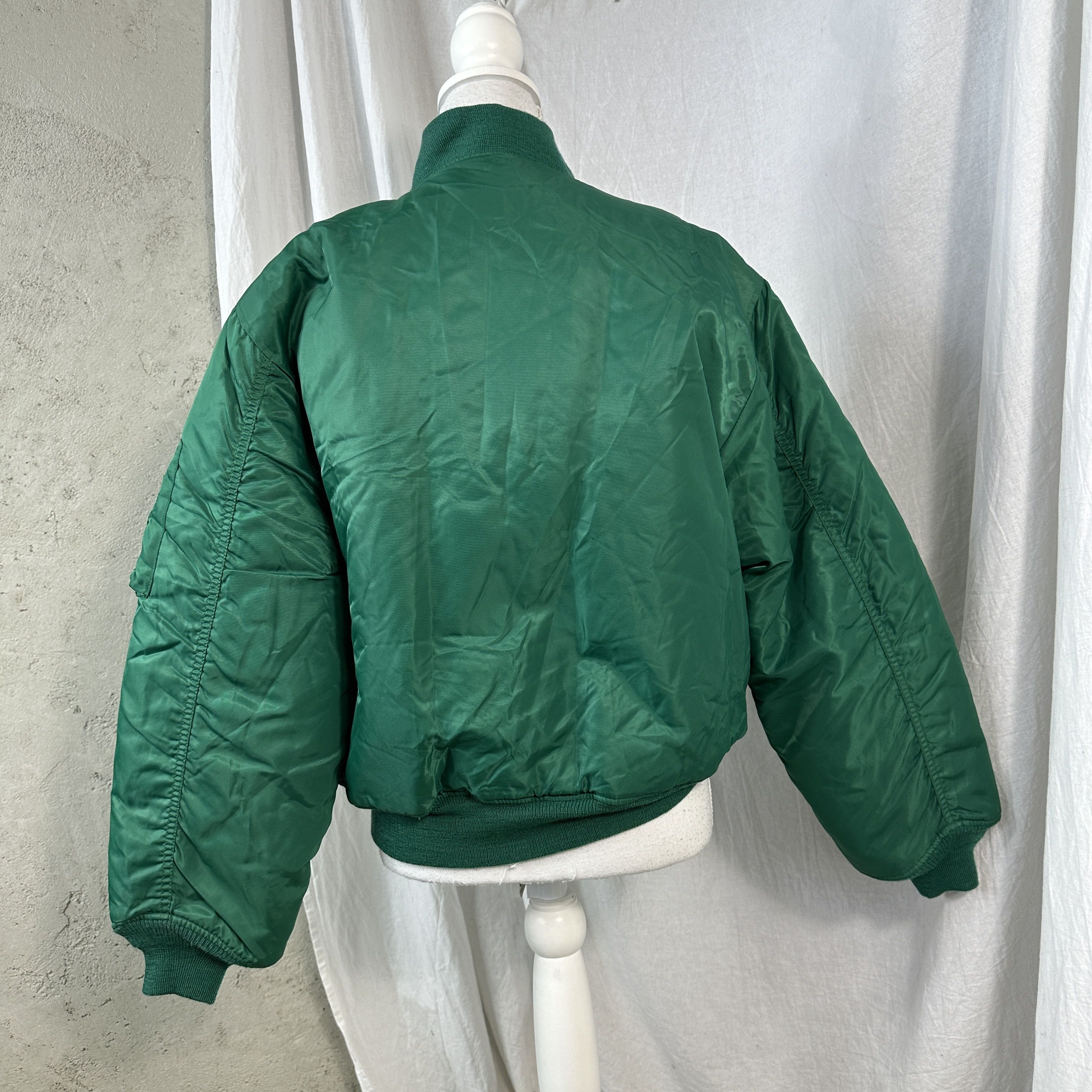 Vintage MA-1 Reversible Vintage Bomber Jacket Size US XS / EU 42 / 0 - 6 Thumbnail