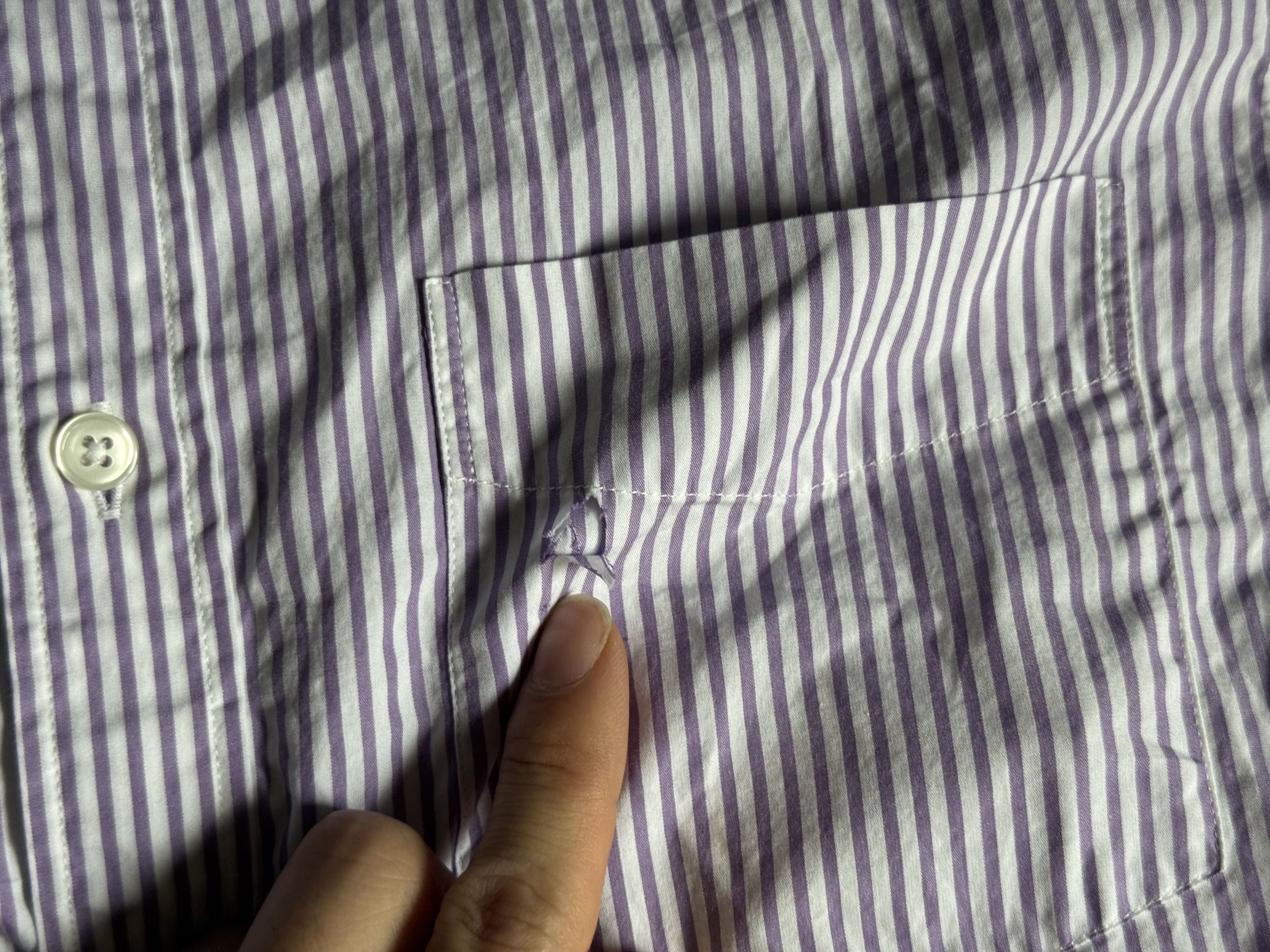 J.Crew J. Crew Striped Button Up Shirt 120s 2 ply small $70 Size US S / EU 44-46 / 1 - 3 Thumbnail