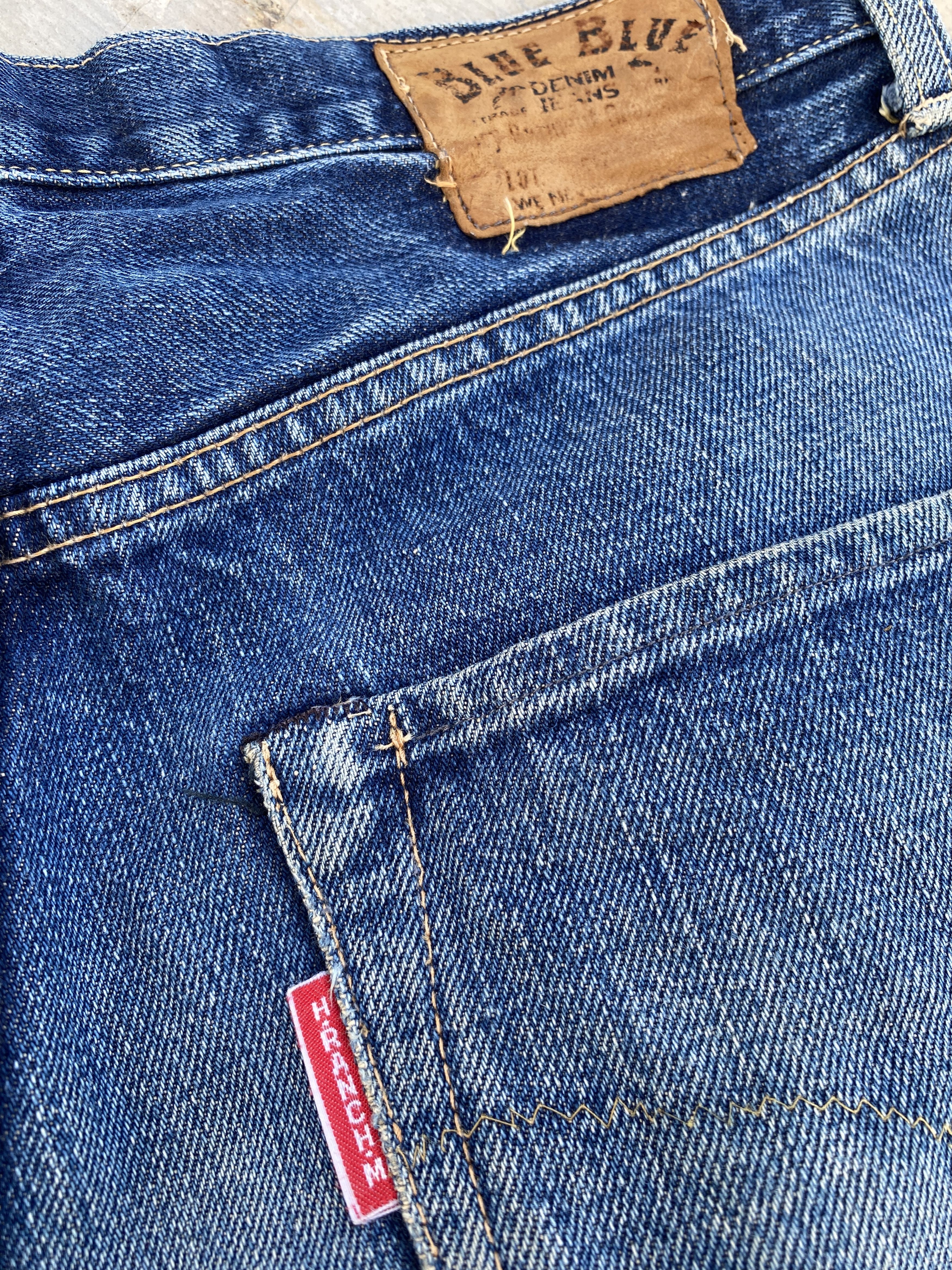 Blue Blue Japan Blue Blue by Hollywood Ranch Market Selvedge Jeans Size US 34 / EU 50 - 10 Thumbnail