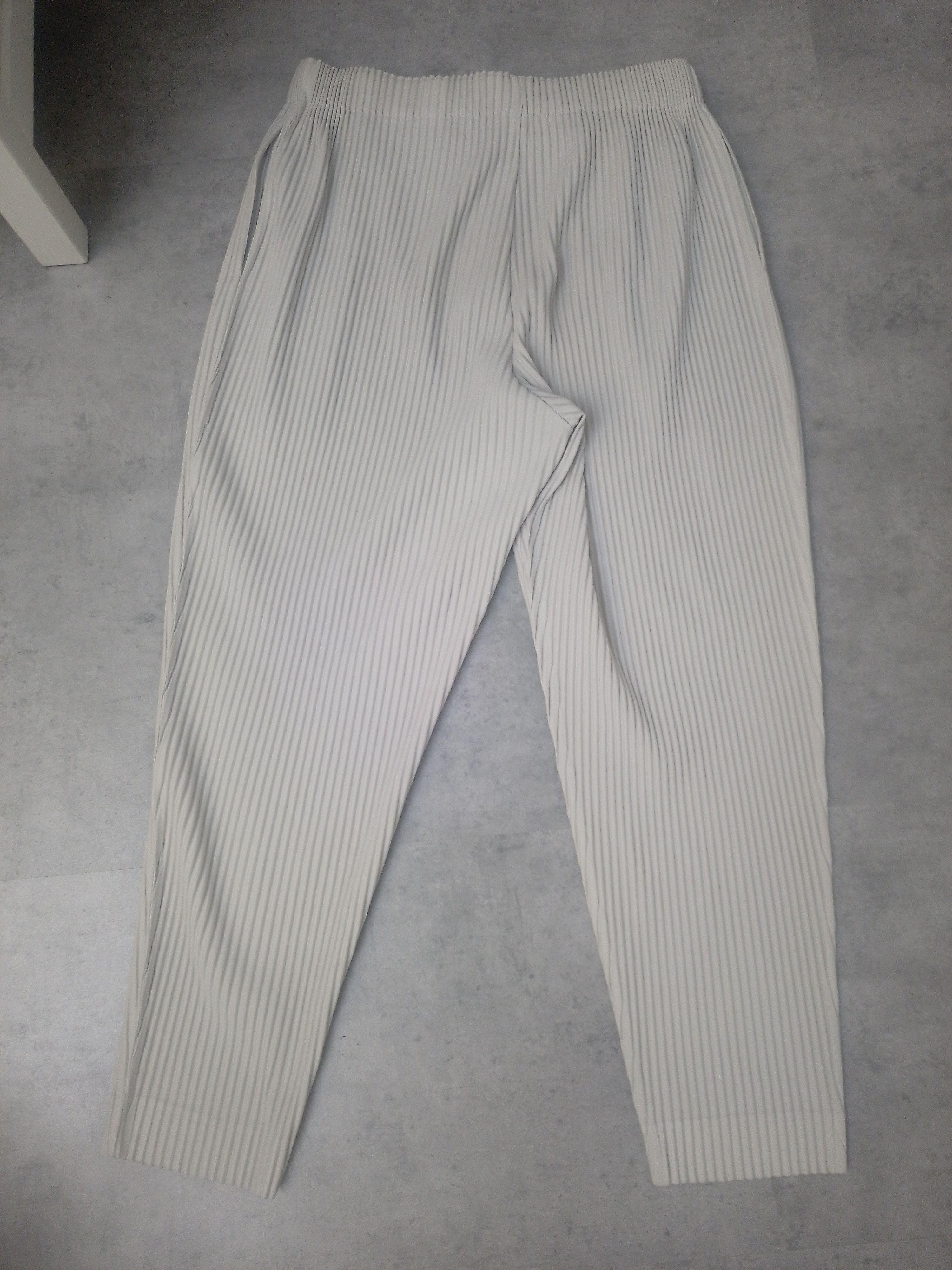 Homme Plisse Issey Miyake Pleated Trousers Size 3 Size US 34 / EU 50 - 2 Thumbnail
