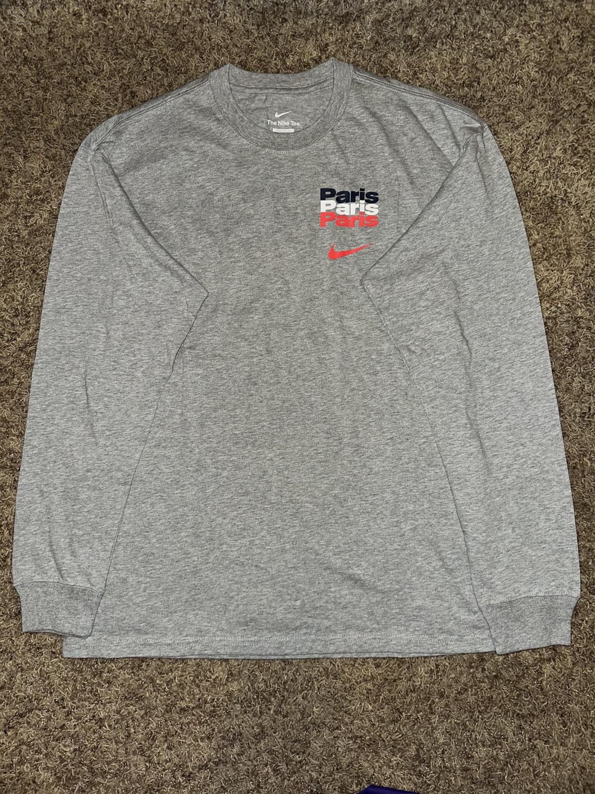 Nike Nike Men’s Paris Saint-Germain Triple Logo Legend Long Sleeve T-Shirt Sample Size US M / EU 48-50 / 2 - 1 Thumbnail