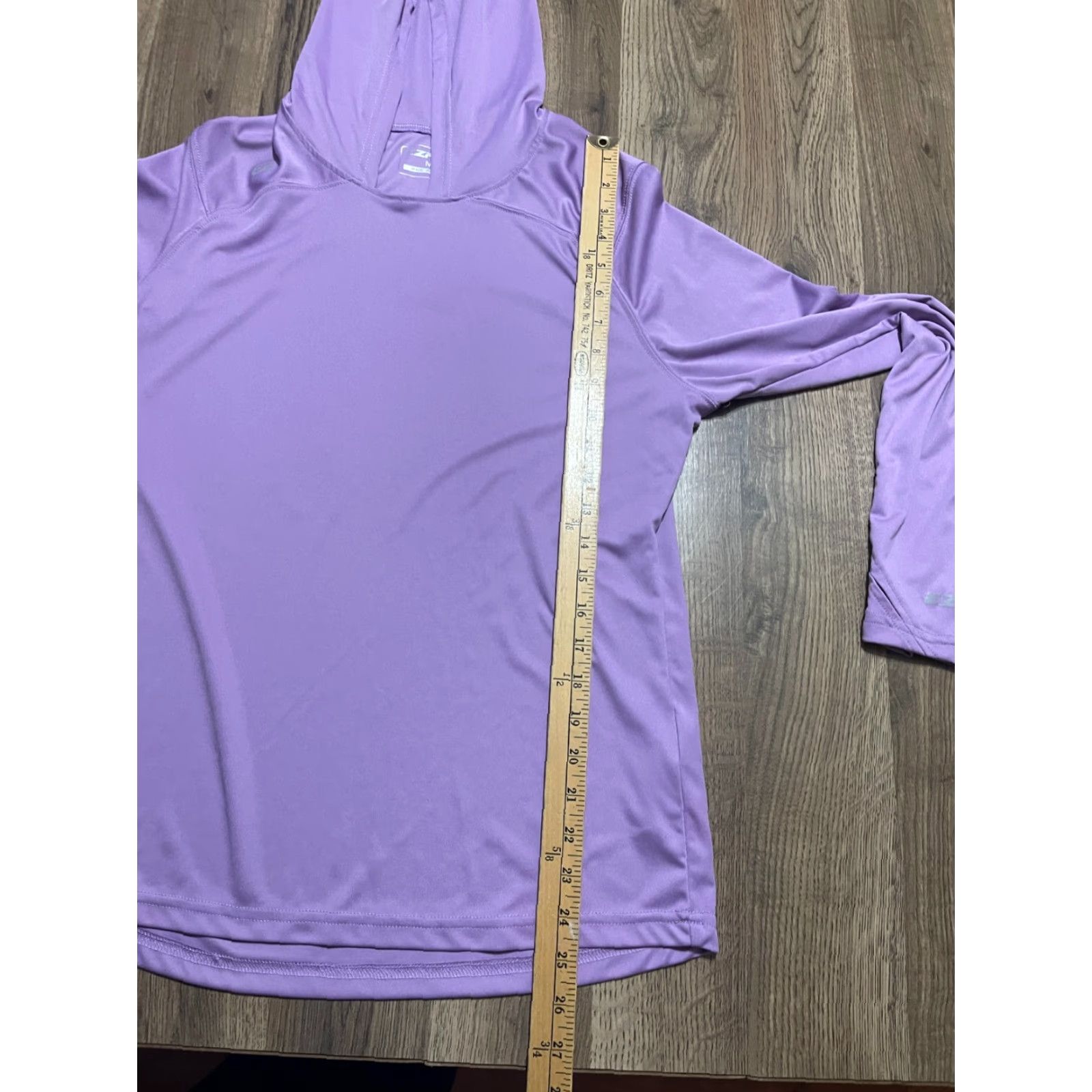 Vintage EZRUN Hoodie Women's Size Medium Purple Pullover Long Sleeve Casual Modern Regular Pullover Size M / US 6-8 / IT 42-44 - 6 Thumbnail