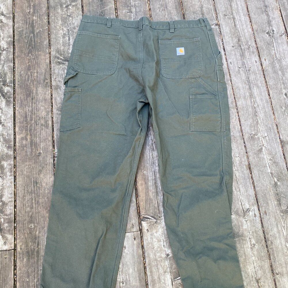 Carhartt Carhartt Multipocket Cargo Pants Size 44 Green Size US 44 / EU 60 - 4 Thumbnail