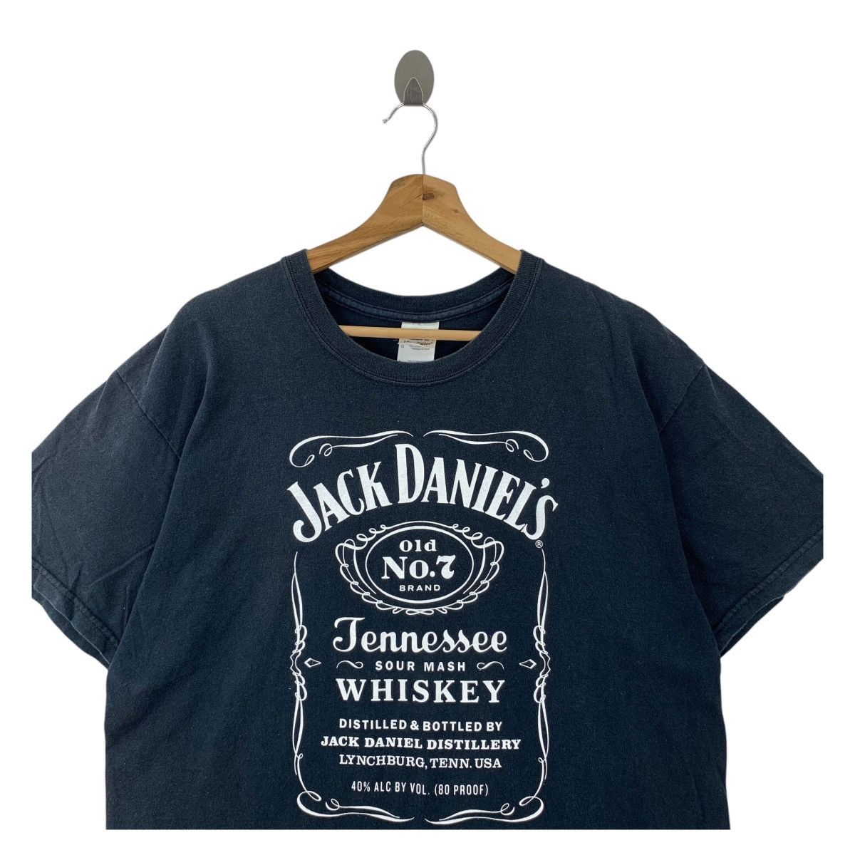 Vintage JACK DANIELS WHISKEY Old No Tee Shirt Top Sou