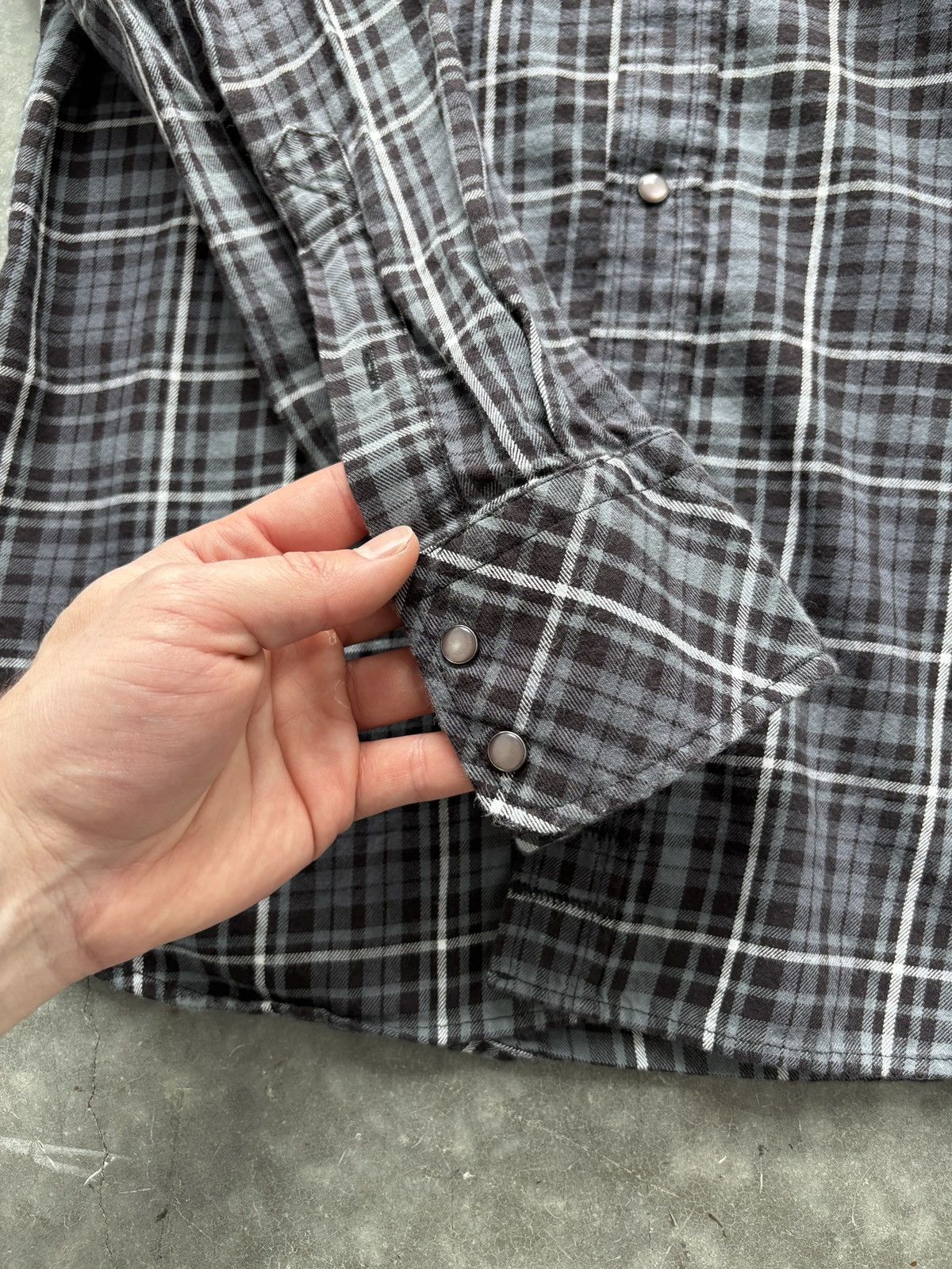 Diesel Vintage Y2K Diesel Pearl Snap Button Up Shirt Size US M / EU 48-50 / 2 - 5 Thumbnail