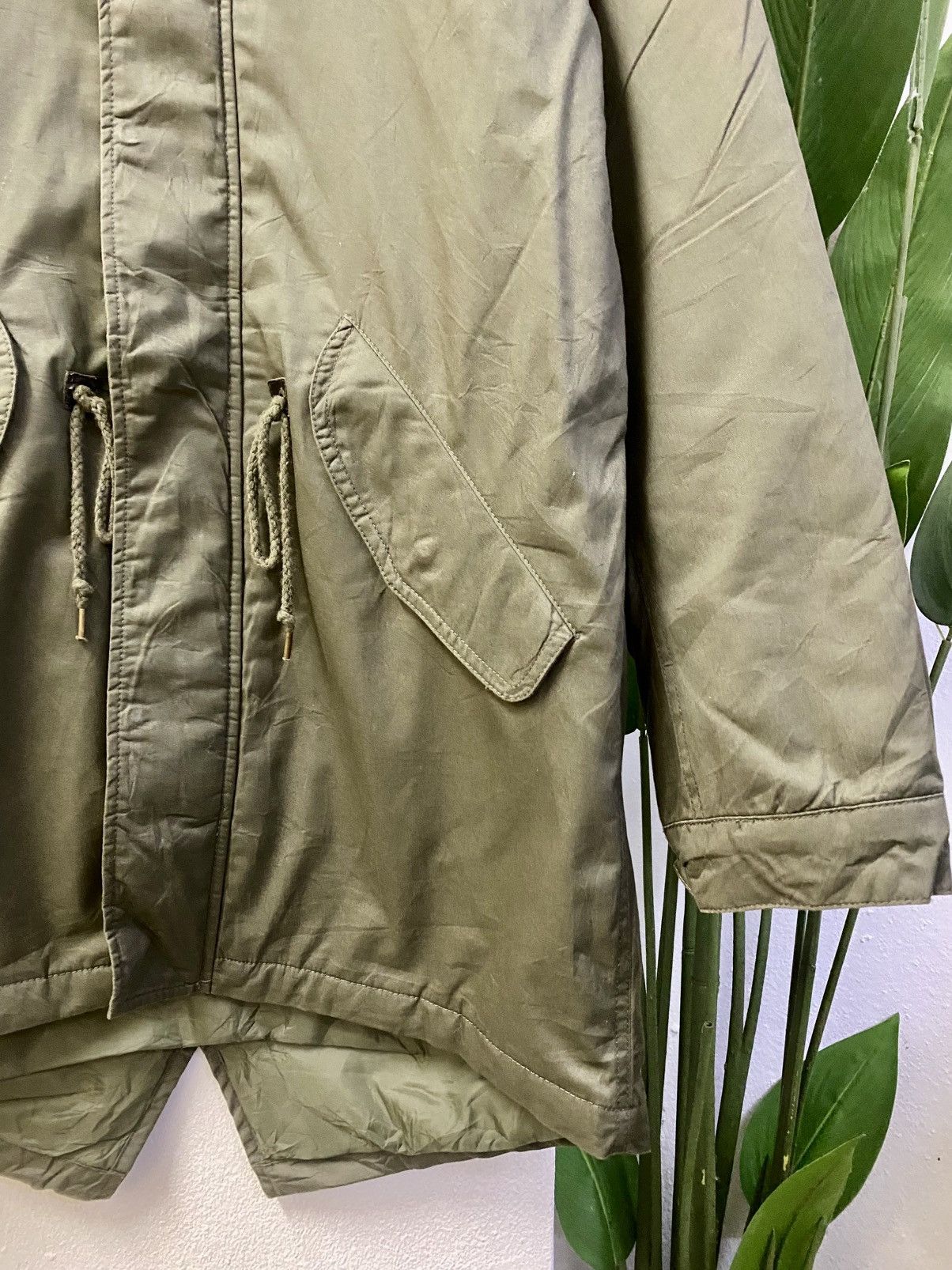 Japanese Brand × Vintage Vintage Military Style Back Number Fishtail Parka Size US M / EU 48-50 / 2 - 5 Thumbnail