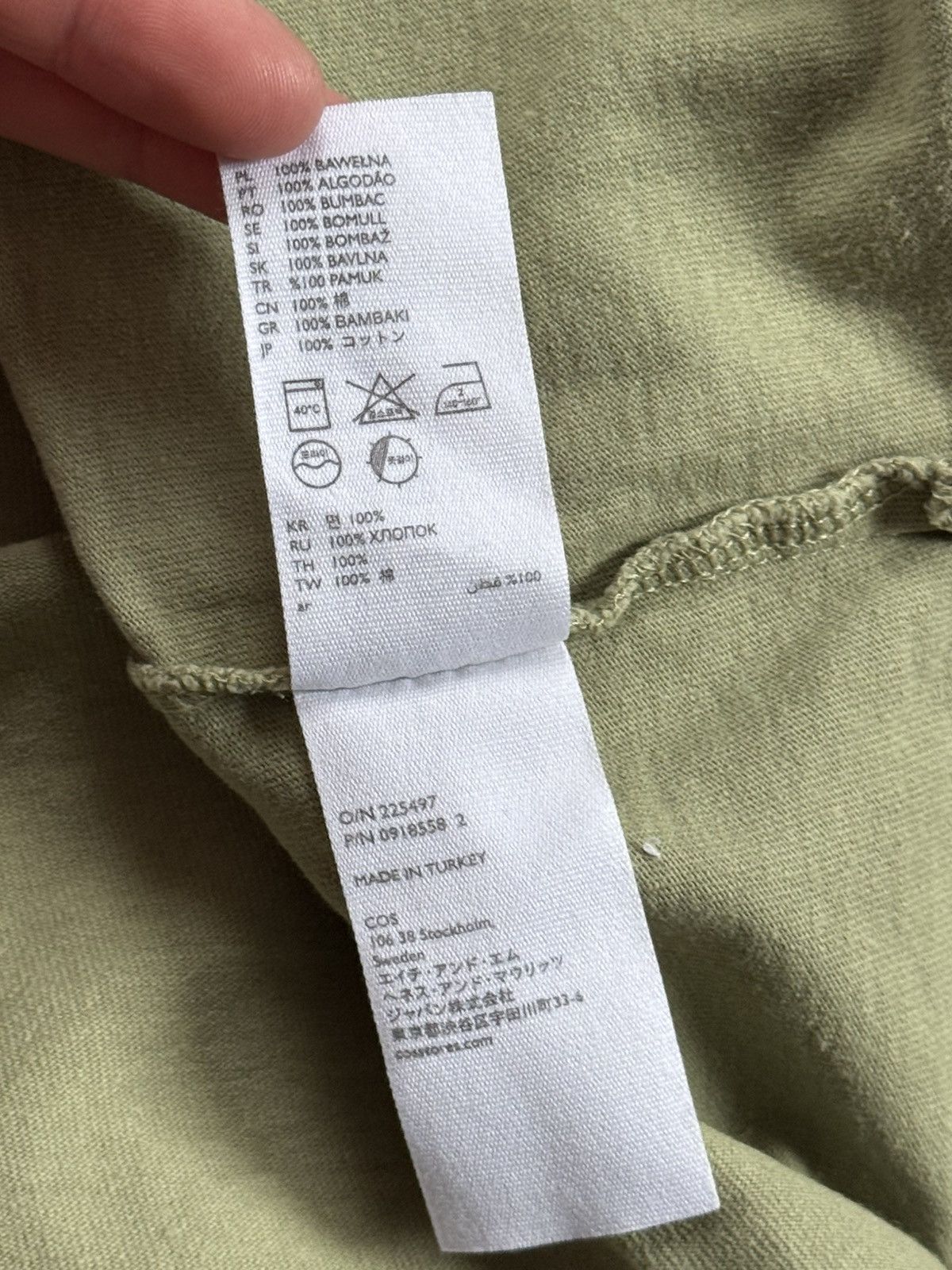Cos COS M/size Basic casual tee tshirt Size US M / EU 48-50 / 2 - 6 Thumbnail