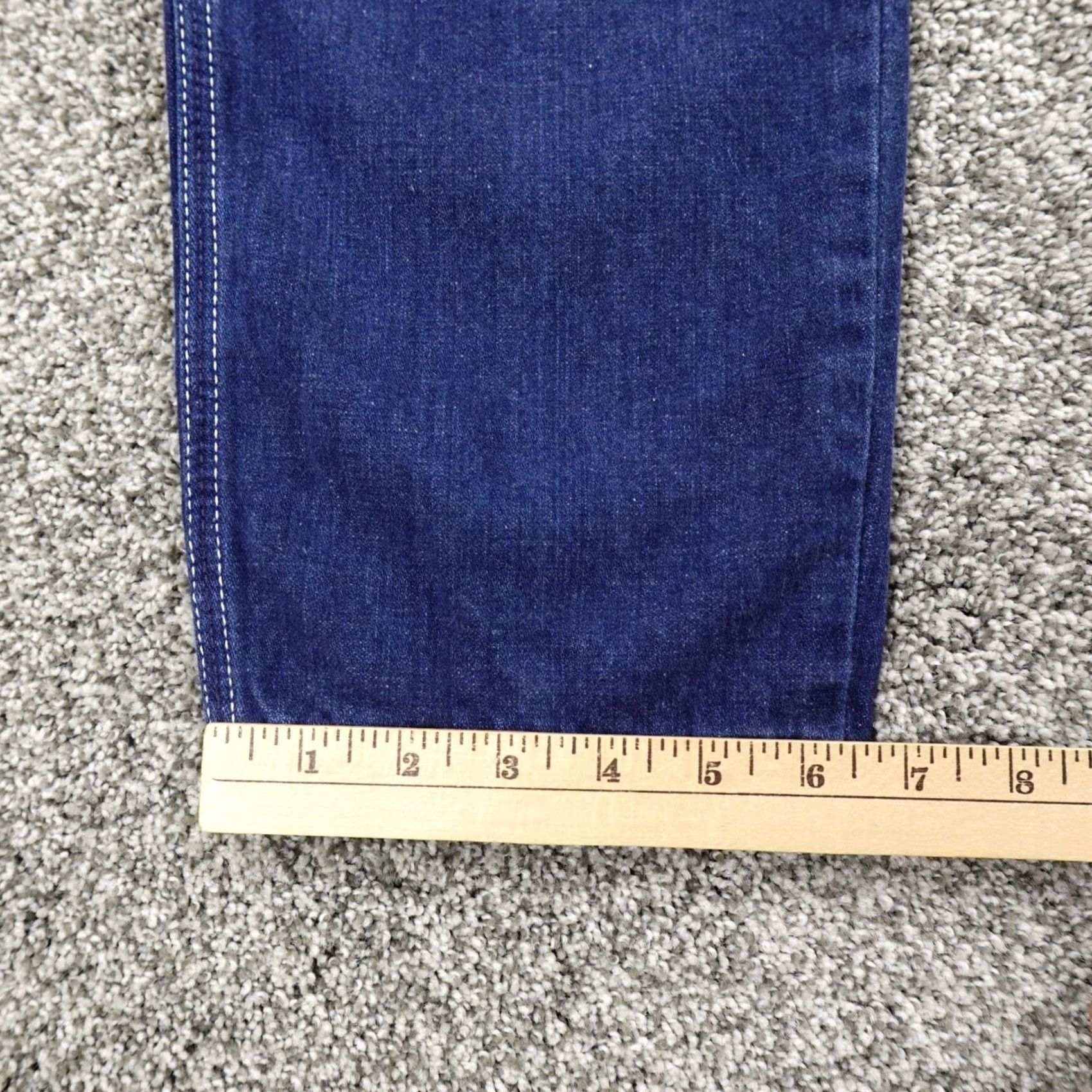 Wrangler VINTAGE Wrangler Jeans Womens 9 Dark Blue Denim Pants High Rise Western Cowboy USA Jeans Size 30" / US 8 / IT 44 - 2 Thumbnail