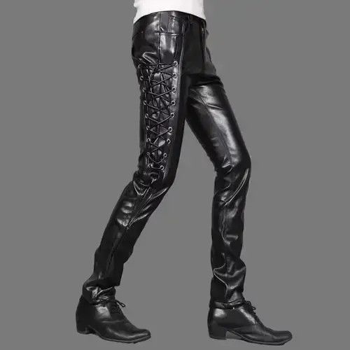 Japanese Brand × Vintage Handmade custom leather rare pants high fashion Size US 32 / EU 48 - 4 Thumbnail