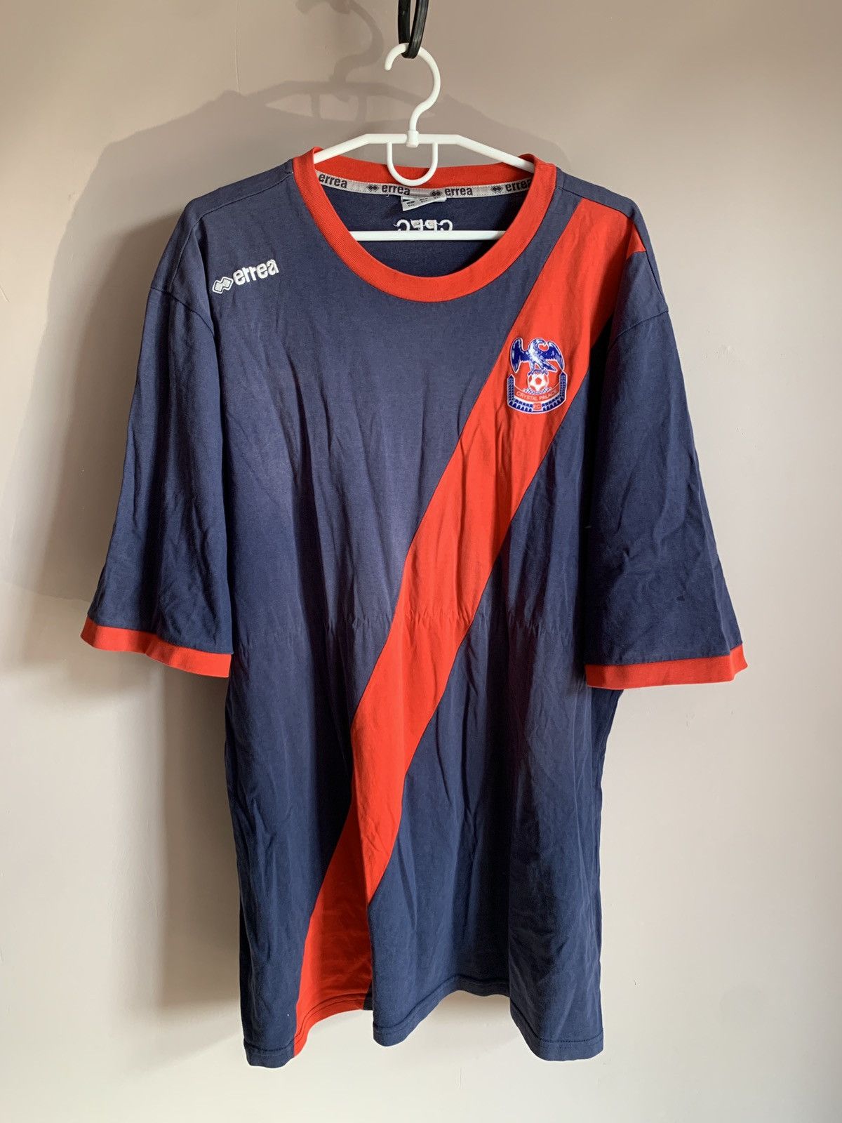 Errea Crystal Palace Training Football Shirt Errea Soccer Jersey Size US XXL / EU 58 / 5 - 1 Thumbnail