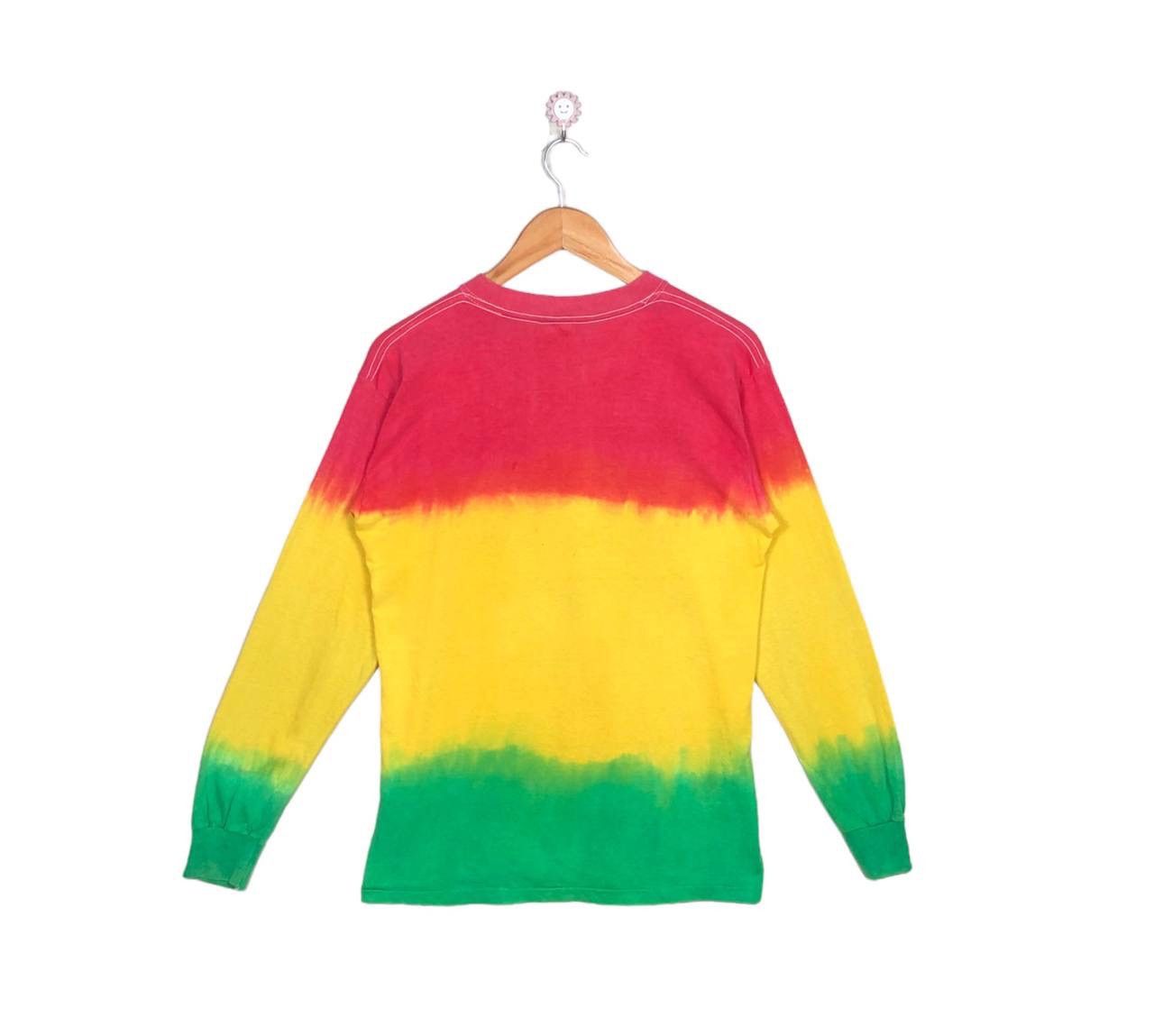 Band Tees × Bob Marley 2000s Bob Marley Rastafari High Times Tie Dye Tshirt Size US M / EU 48-50 / 2 - 2 Thumbnail
