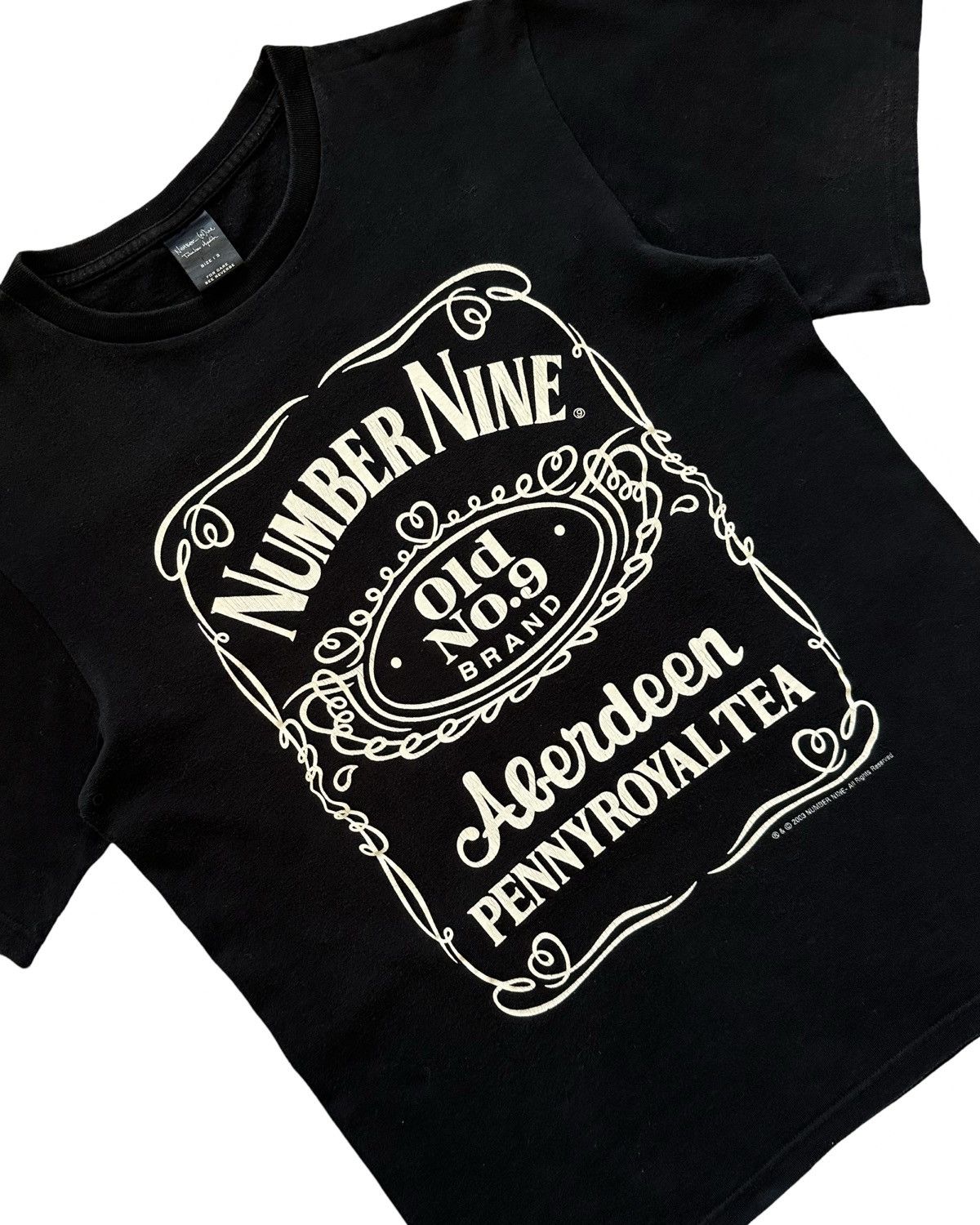 Number (N)ine 2003 Number (N)ine Takahiro Original Jack Daniels Tee size 3 Size US L / EU 52-54 / 3 - 11 Thumbnail