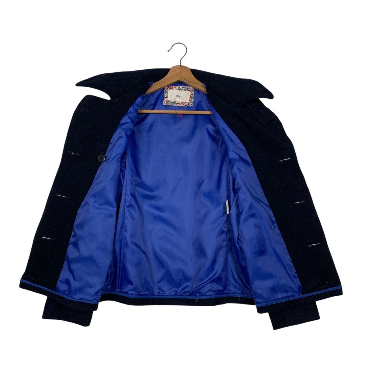 SHIPS Ships Double Breasted Wool Jacket Size S / US 4 / IT 40 - 11 Thumbnail