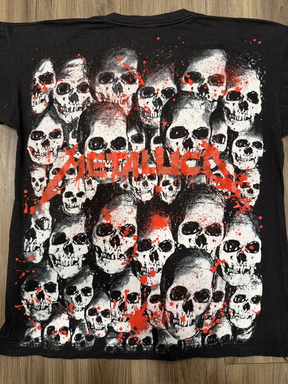 Vintage Vintage European Italian Metallica Bootleg tee Size US L / EU 52-54 / 3 - 7 Thumbnail
