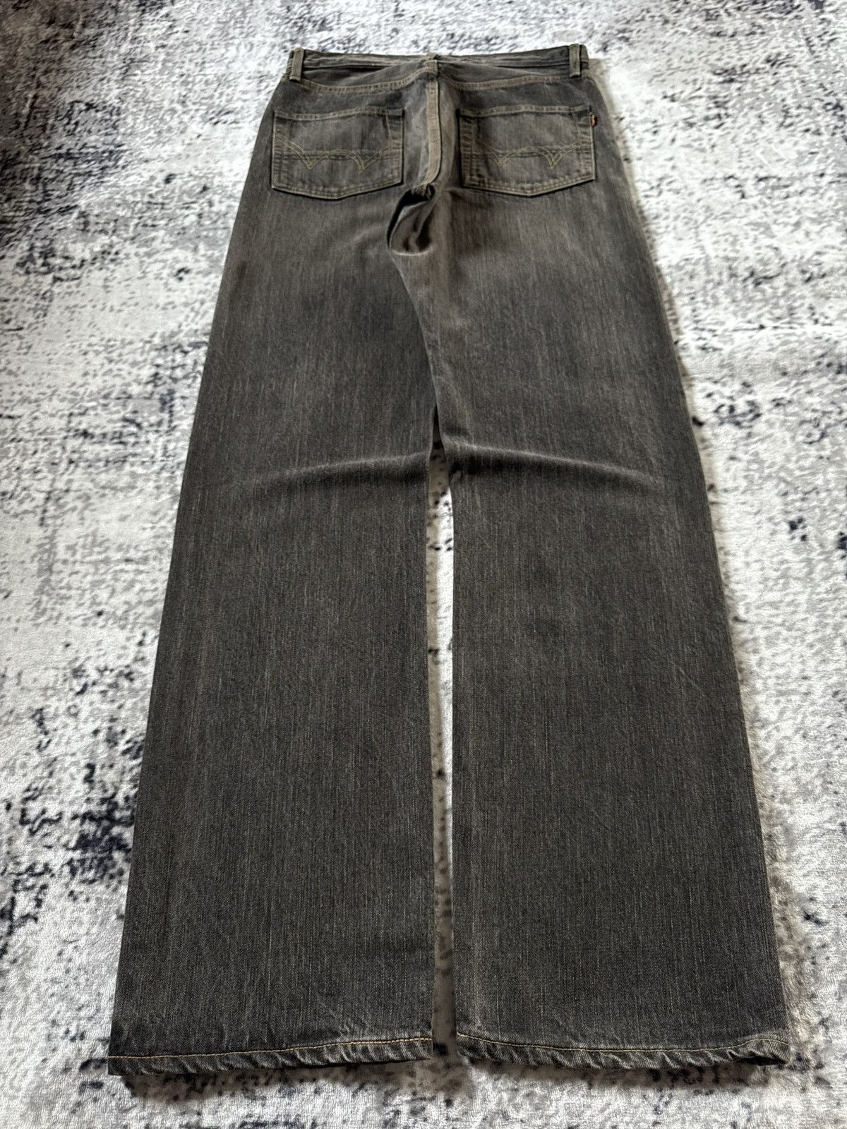 Edwin Rare Edwin 505 13.5 Oz Selvedge Wide Baggy Redline Jeans Size US 32 / EU 48 - 2 Thumbnail