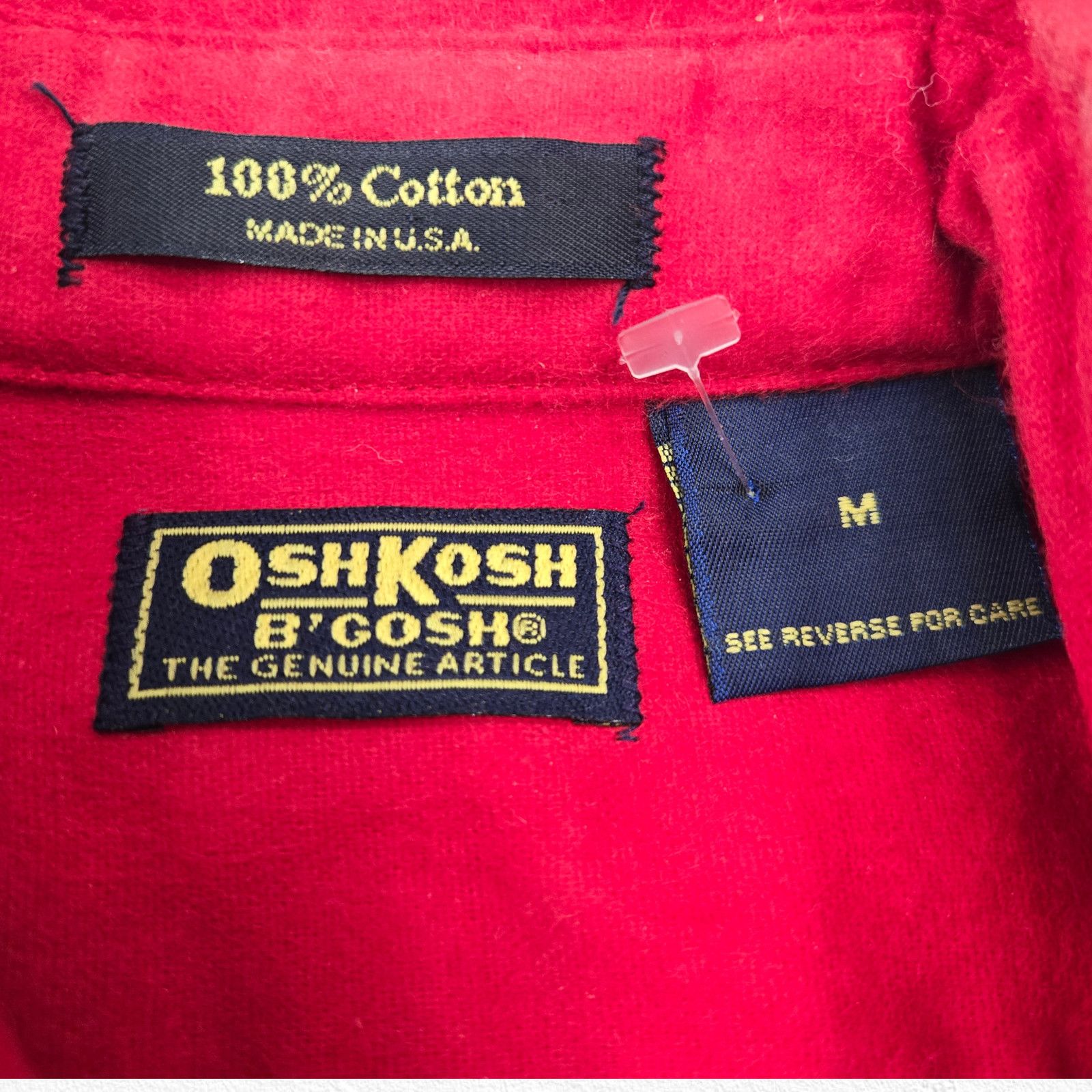 Oshkosh 90s OshKosh B’gosh USA Made Workwear Shirt Size Medium Size US M / EU 48-50 / 2 - 4 Thumbnail