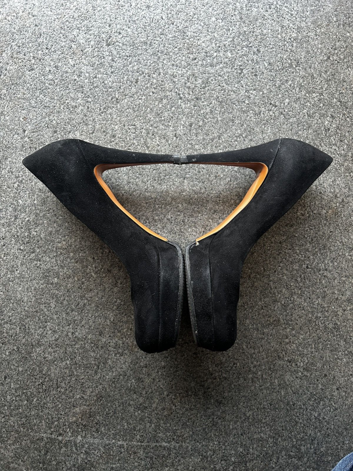 Gucci Gucci Leather Suede Heels Size US 6.5 / IT 36.5 - 9 Thumbnail