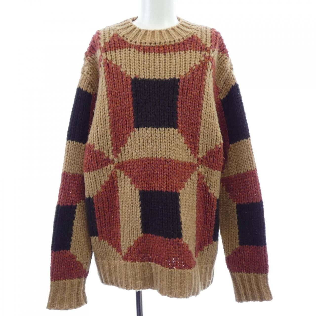 Dries Van Noten Dries Van Noten Dries Van Noten Wool Knitwear Textile Tops DUTY FREE for USA Size ONE SIZE - 1 Thumbnail