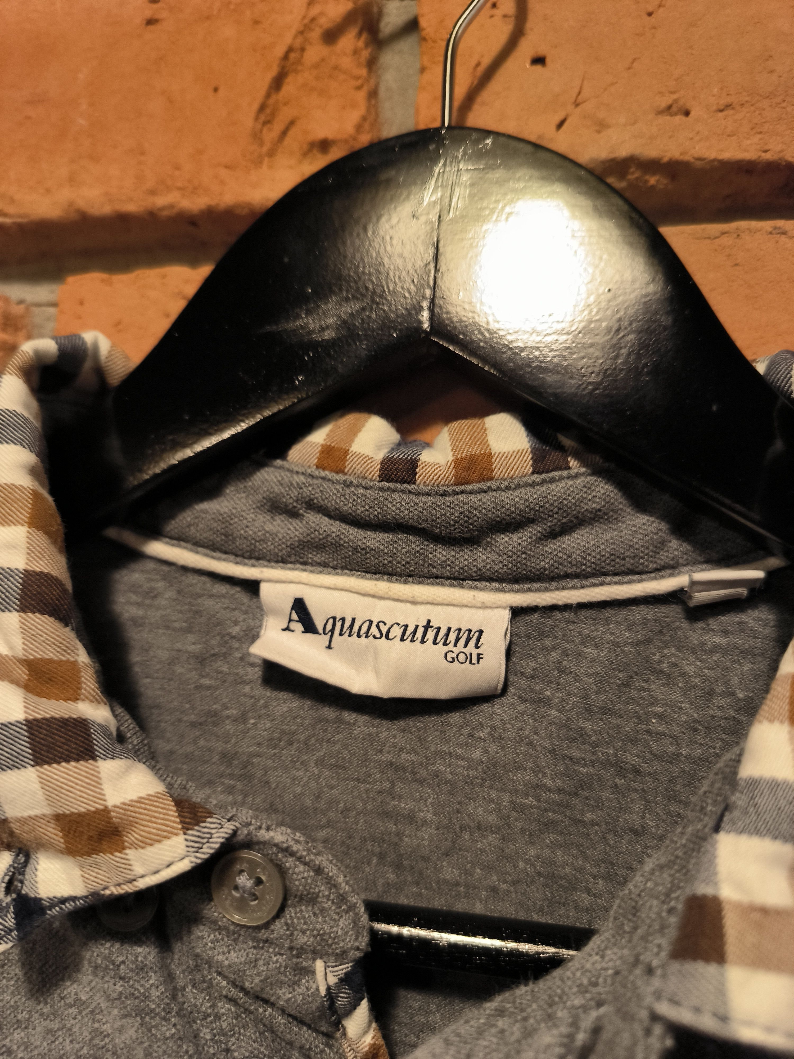 Aquascutum Aquascutum Polo Shirt Logo Gray Size US S / EU 44-46 / 1 - 6 Thumbnail