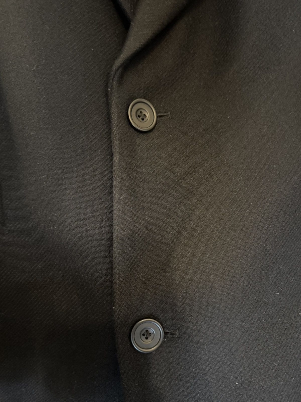 Cos Cos Black Overcoat Size 54/XL Size US L / EU 52-54 / 3 - 4 Thumbnail