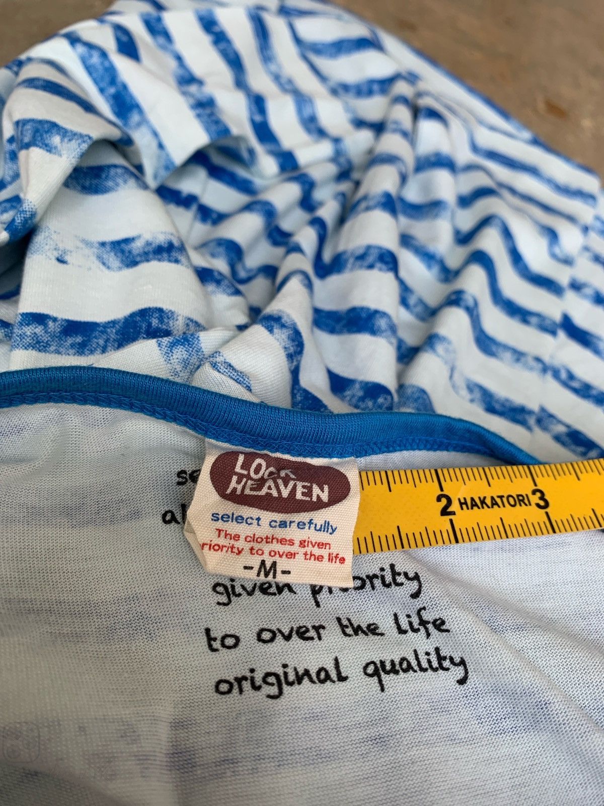 Hysteric Glamour × If Six Was Nine × Japanese Brand Y2k Lock Heaven Stripe Ifsixwasnine Longslevee Size US M / EU 48-50 / 2 - 3 Thumbnail
