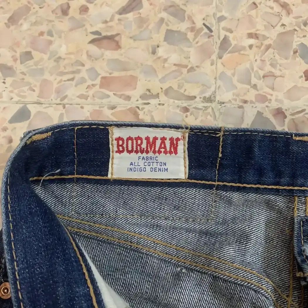 PPFM × The Smiths FLARE 💥 Vintage BORMAN Jeans Bootcut Trousers Denim Pants Size US 26 / EU 42 - 7 Thumbnail