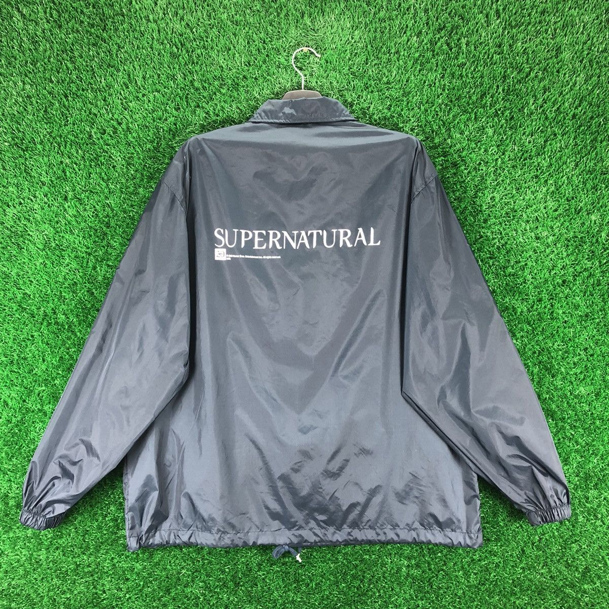 Warner Bros 2006 Warner Bros Supernatural Drama Coach Nylon Jacket Size US XXL / EU 58 / 5 - 4 Thumbnail