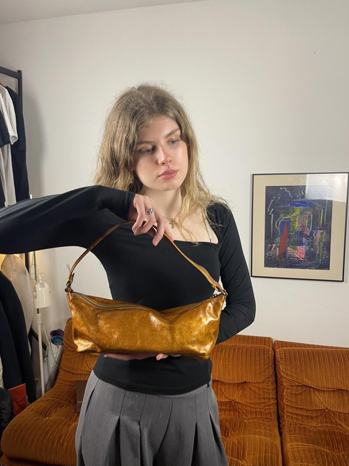 Dries Van Noten Dries Van Noten - Brown Leather Shoulder Bag Size ONE SIZE - 2 Thumbnail