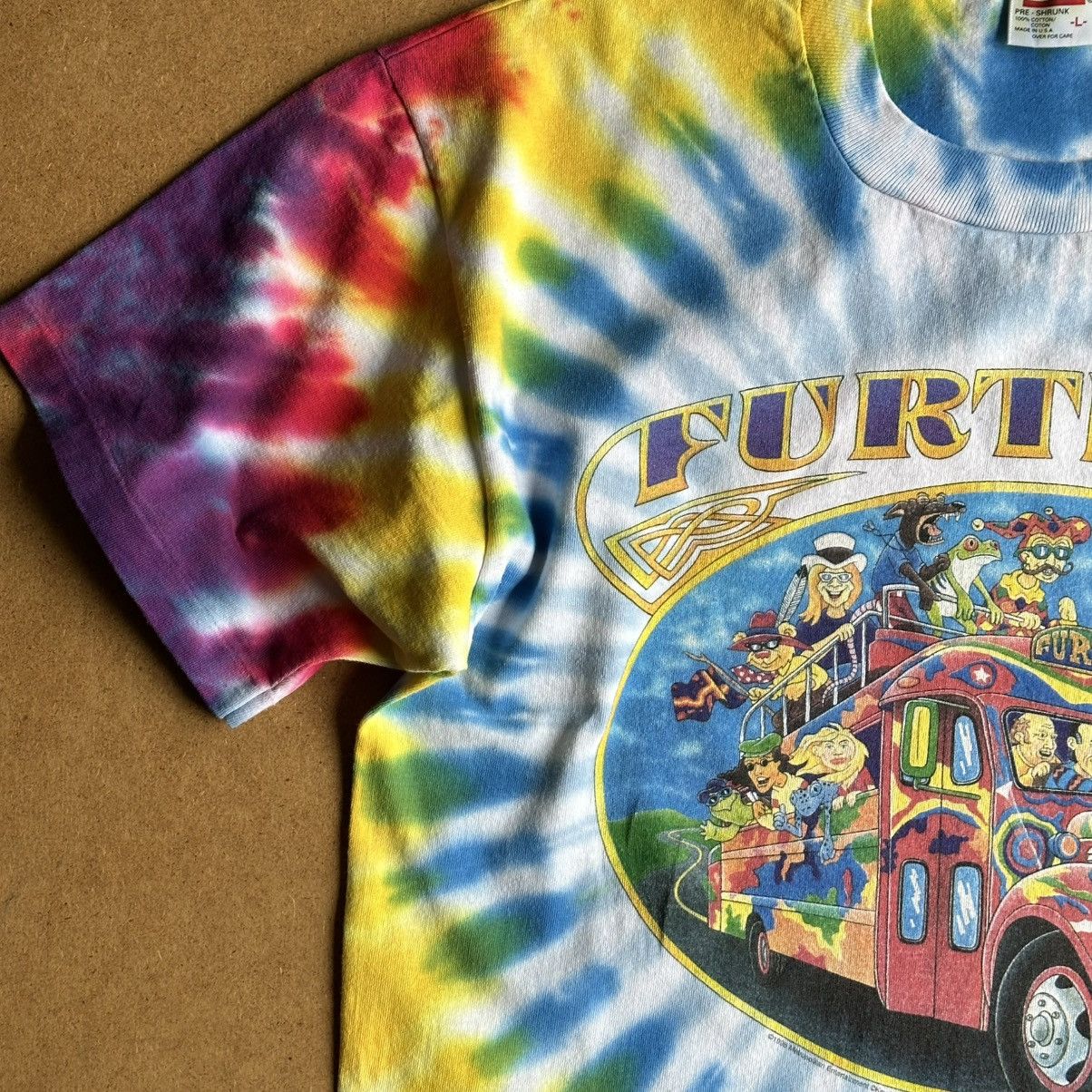 Grateful Dead Vintage 1996 Grateful Dead Furthur Bus Kesey Pranksters Tee Size US L / EU 52-54 / 3 - 13 Thumbnail