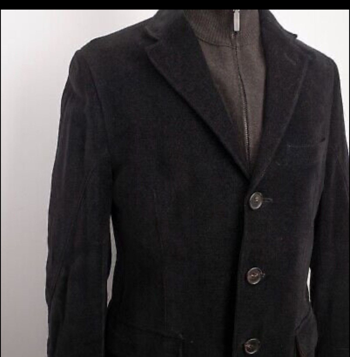 Corneliani Corneliani ID Men's Brown suede blazer Designer Suede Jacket Size 40R - 3 Thumbnail