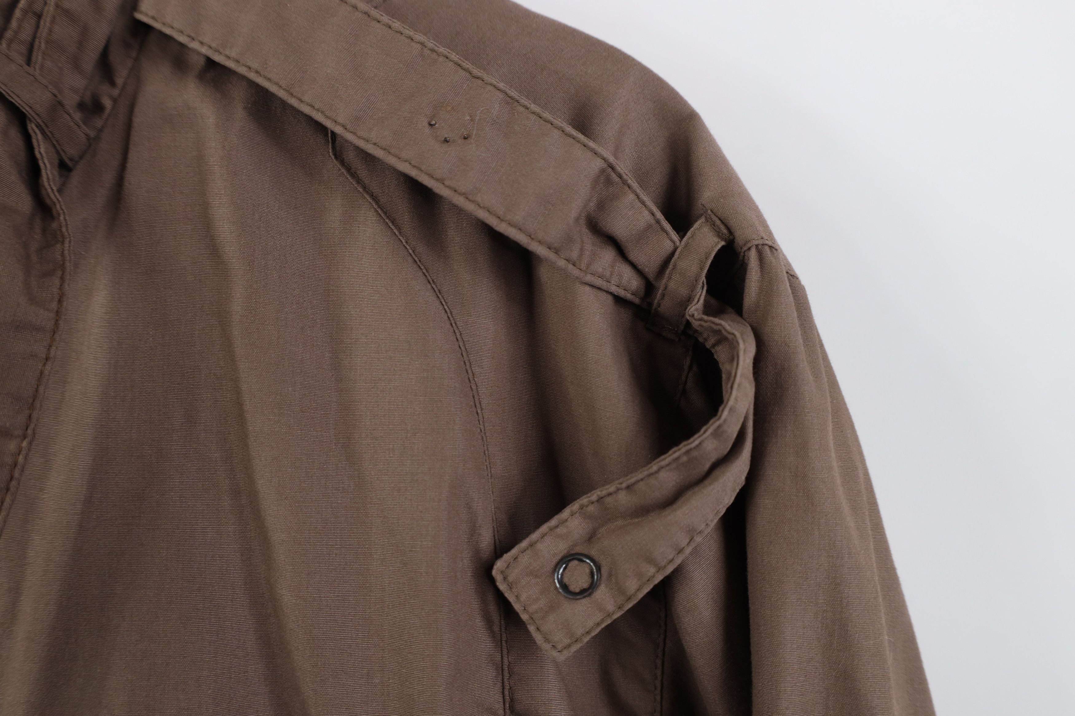 Vintage Vintage 80s 90s Streetwear Cafe Racer Bomber Jacket Brown Size US M / EU 48-50 / 2 - 4 Thumbnail