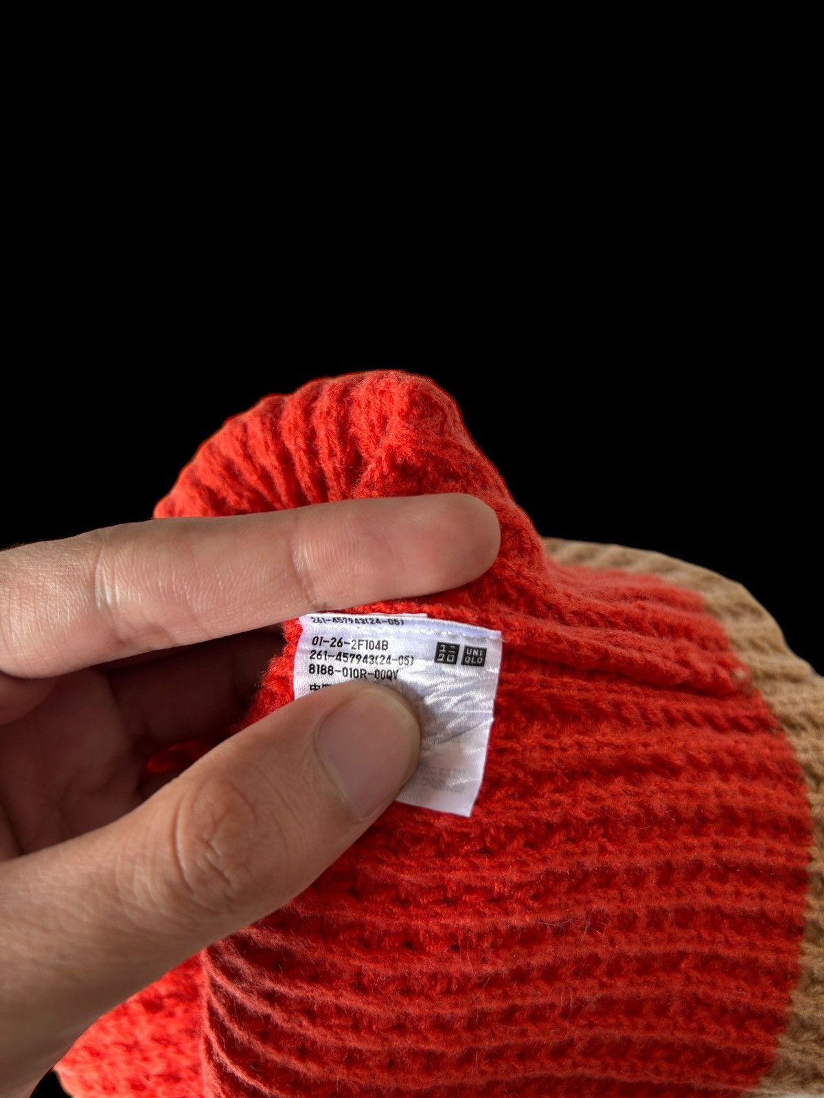 Marni Marni x uniqlo Orange Beanie Hats Size ONE SIZE - 5 Thumbnail